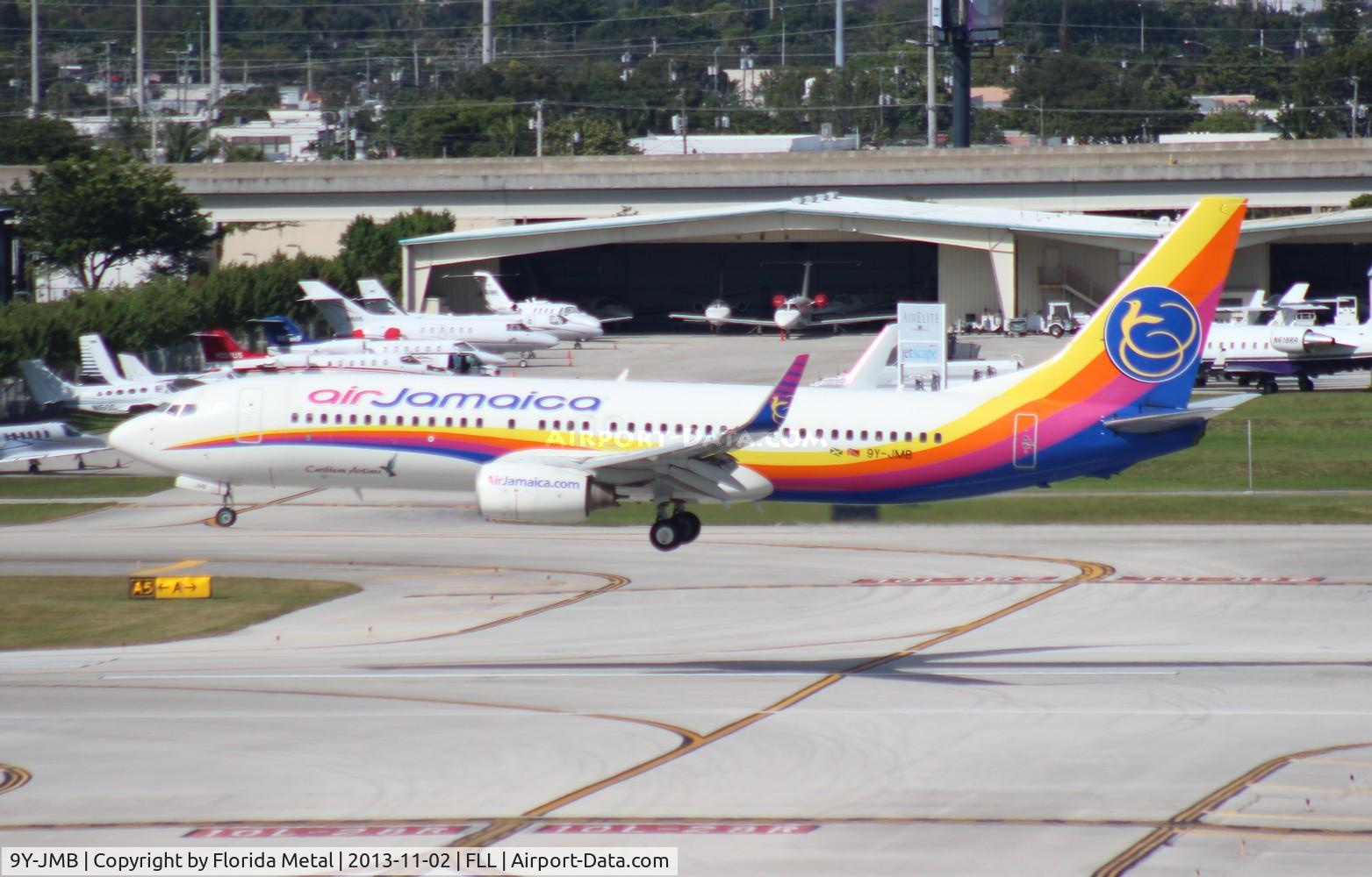 9Y-JMB, 2002 Boeing 737-8Q8 C/N 30661, Air Jamaica 737-800