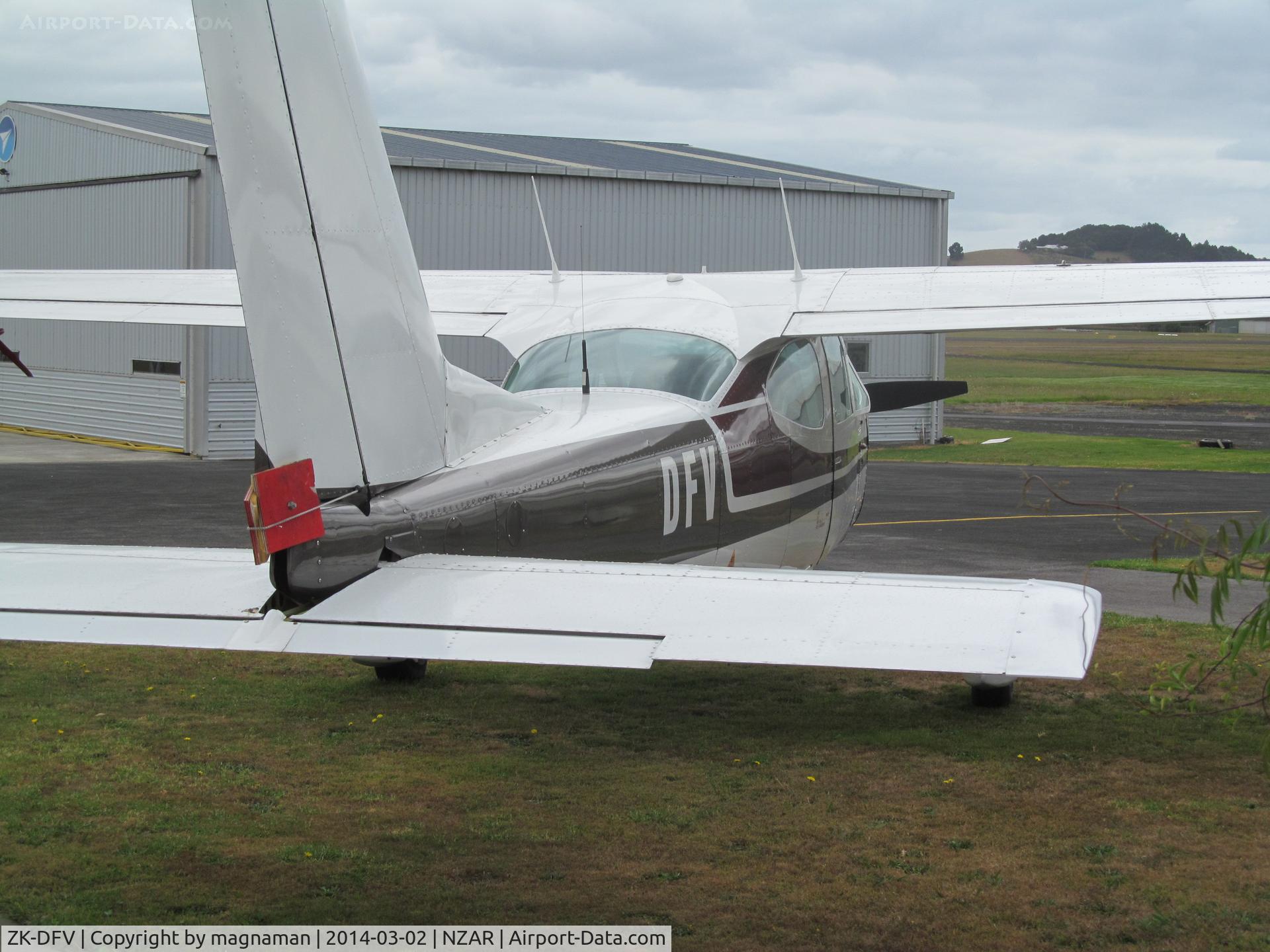 ZK-DFV, Cessna 177B Cardinal C/N 17701662, you get close to aircraft here - very nice place to spot. Excellent café.