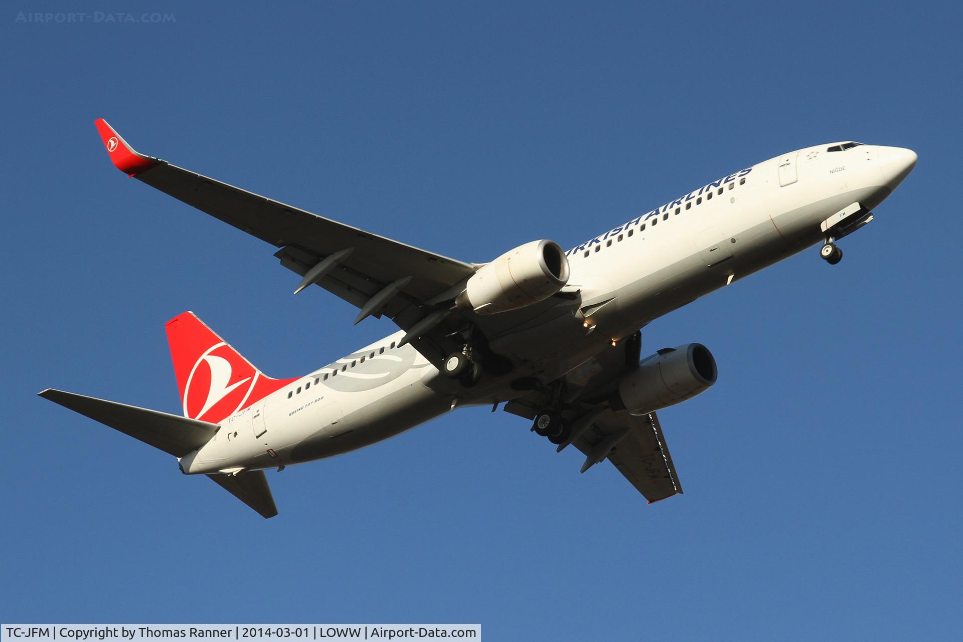 TC-JFM, 1999 Boeing 737-8F2 C/N 29775, Turkish B737