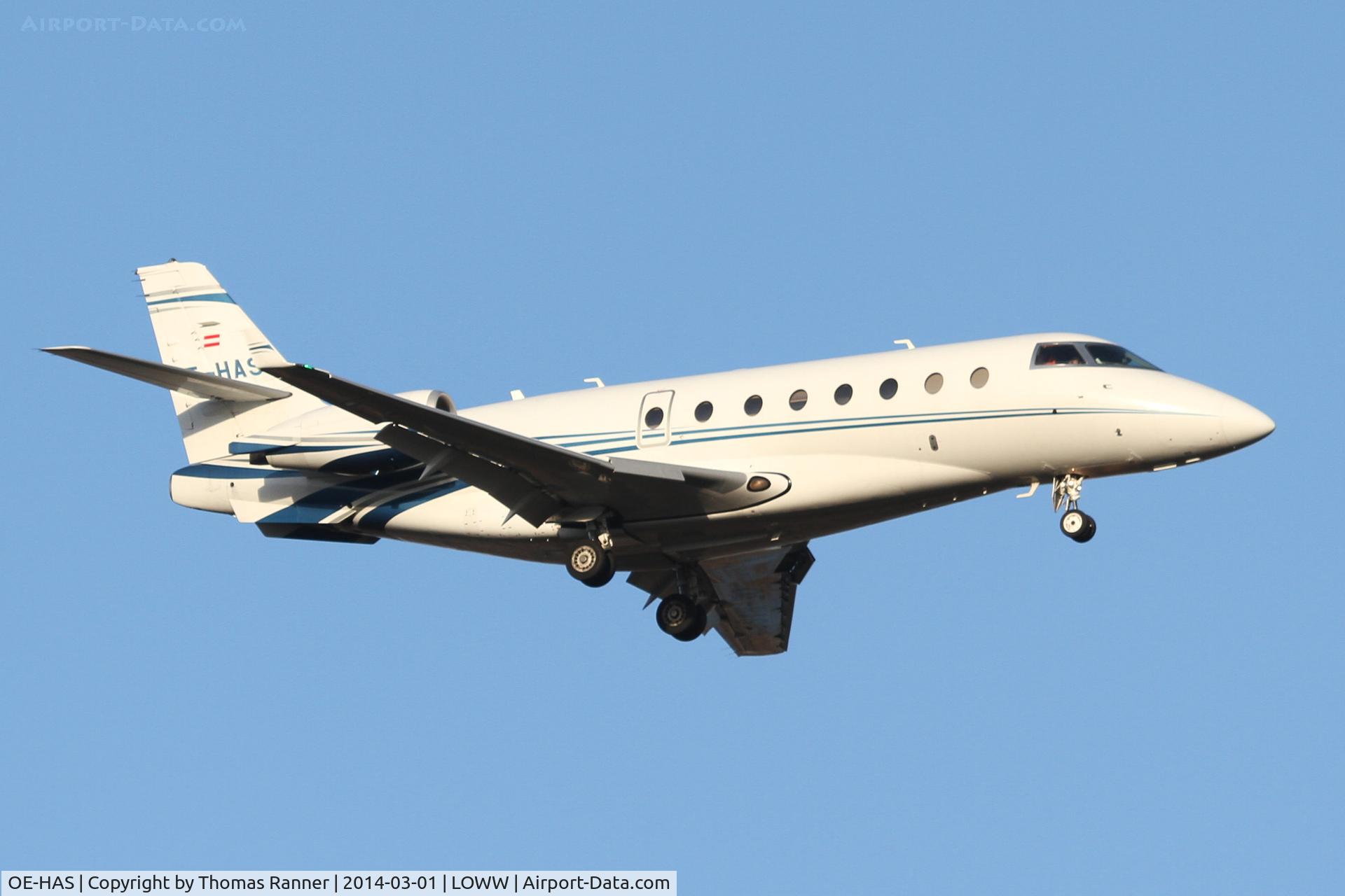 OE-HAS, 2009 Israel Aerospace Industries Gulfstream 200 C/N 206, Gulfstream 200