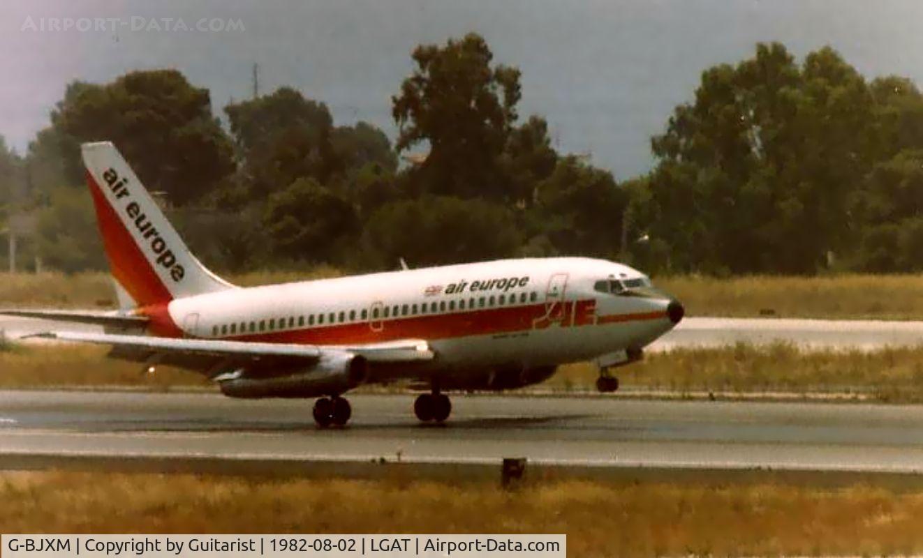 G-BJXM, 1979 Boeing 737-2T4 C/N 22055, At the old Athens Airport
