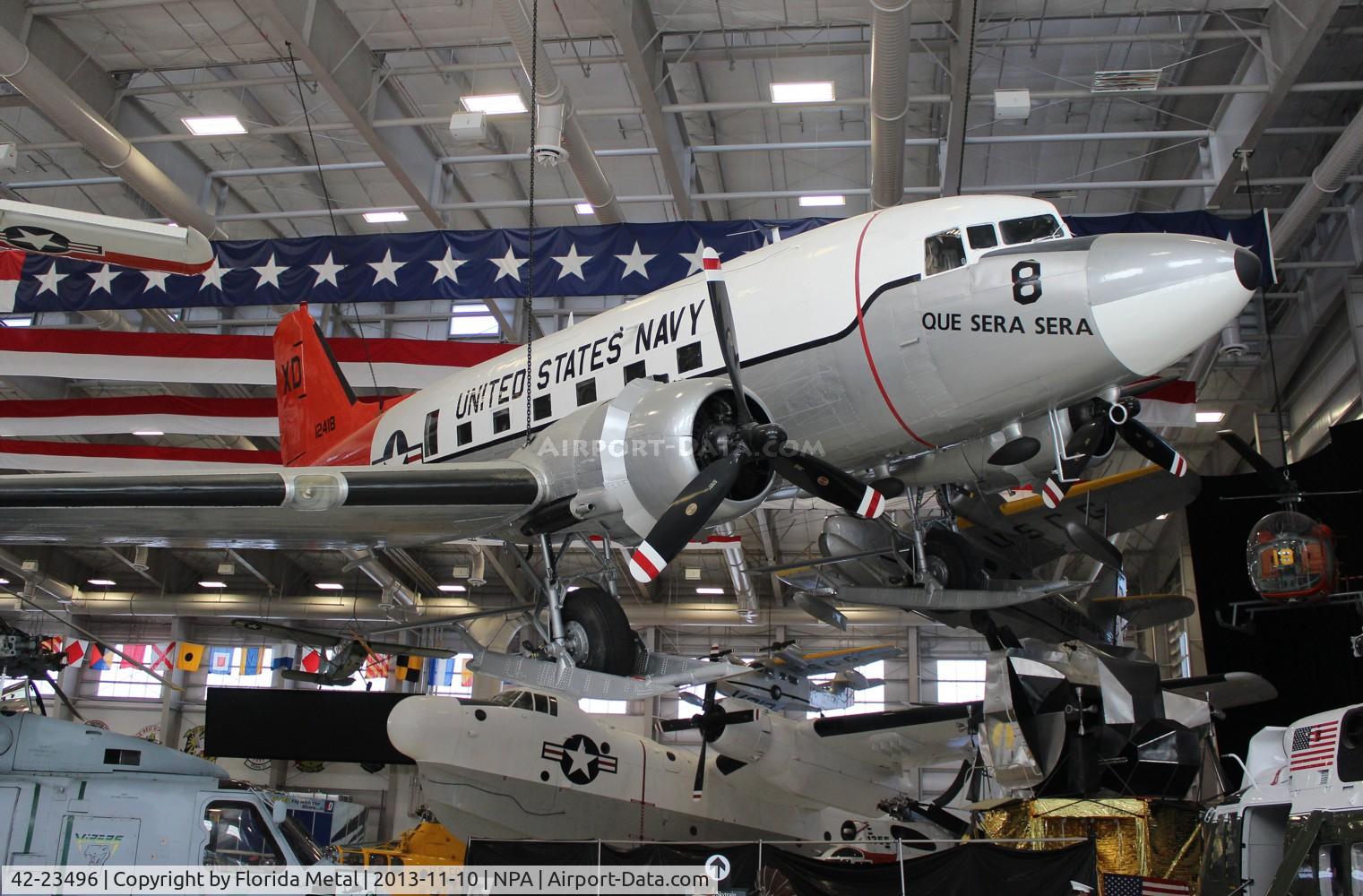 42-23496, 1942 Douglas LC-47H-20-DL Skytrain C/N 9358, LC-47H Skytrain painted as an R4D