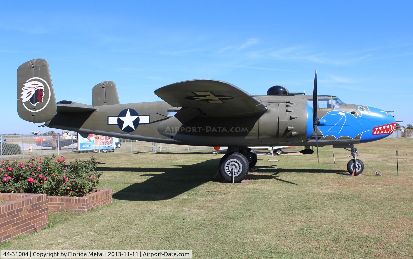 44-31004, 1944 North American TB-25N Mitchell C/N 108-34279, TB-25 Mitchell at Battleship Alabama Memorial