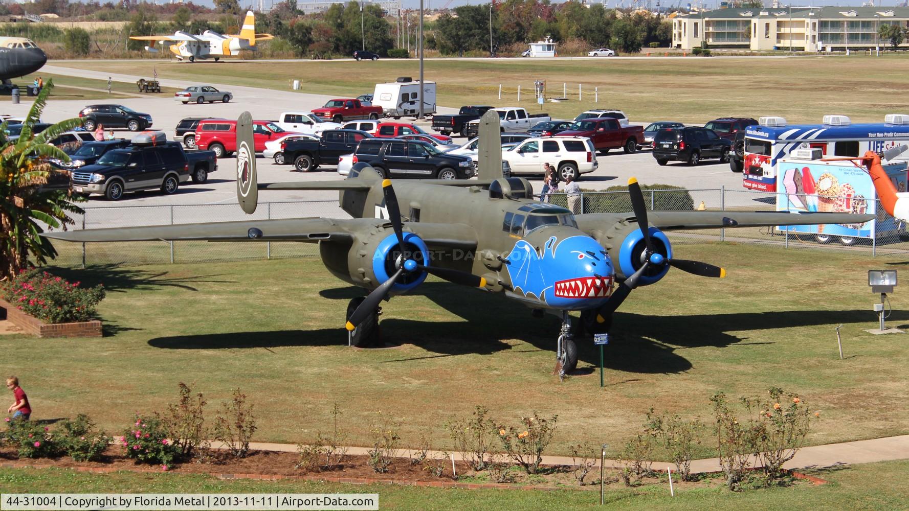 44-31004, 1944 North American TB-25N Mitchell C/N 108-34279, TB-25N Mitchell at Battleship Alabama Museum
