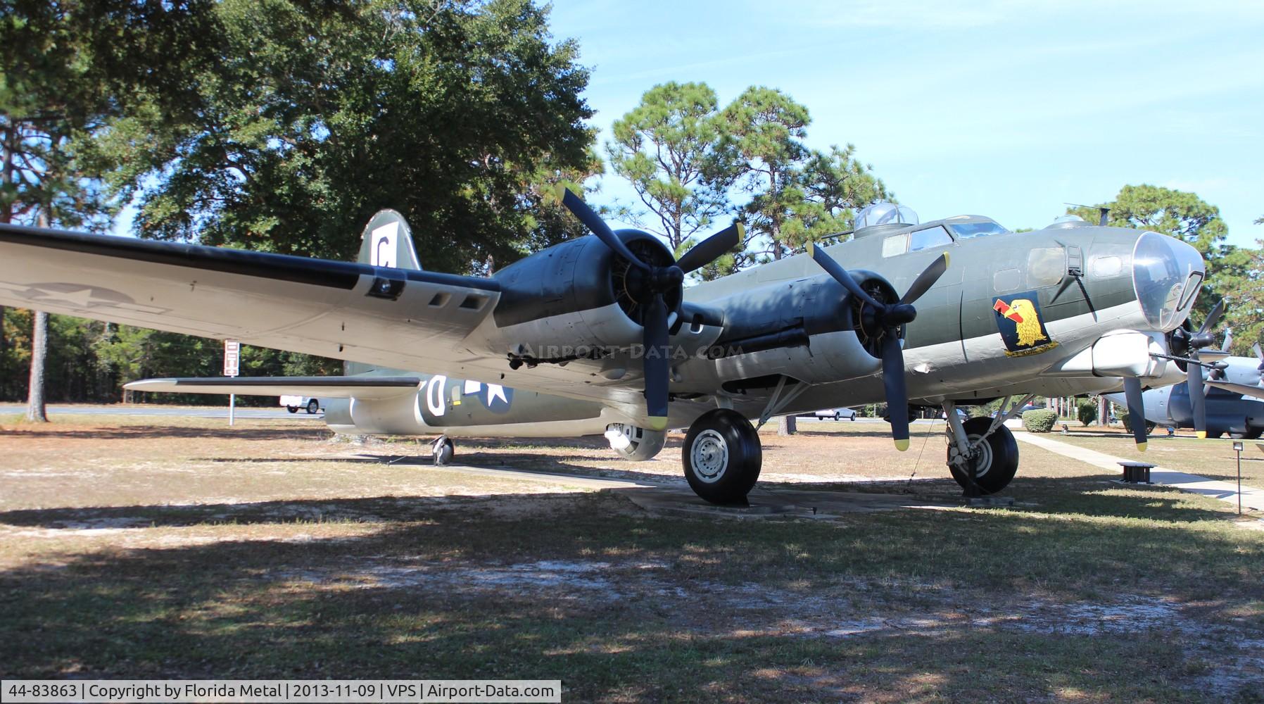 44-83863, 1944 Boeing B-17G-95-DL Flying Fortress C/N 32504, B-17 at USAF Armament Museum