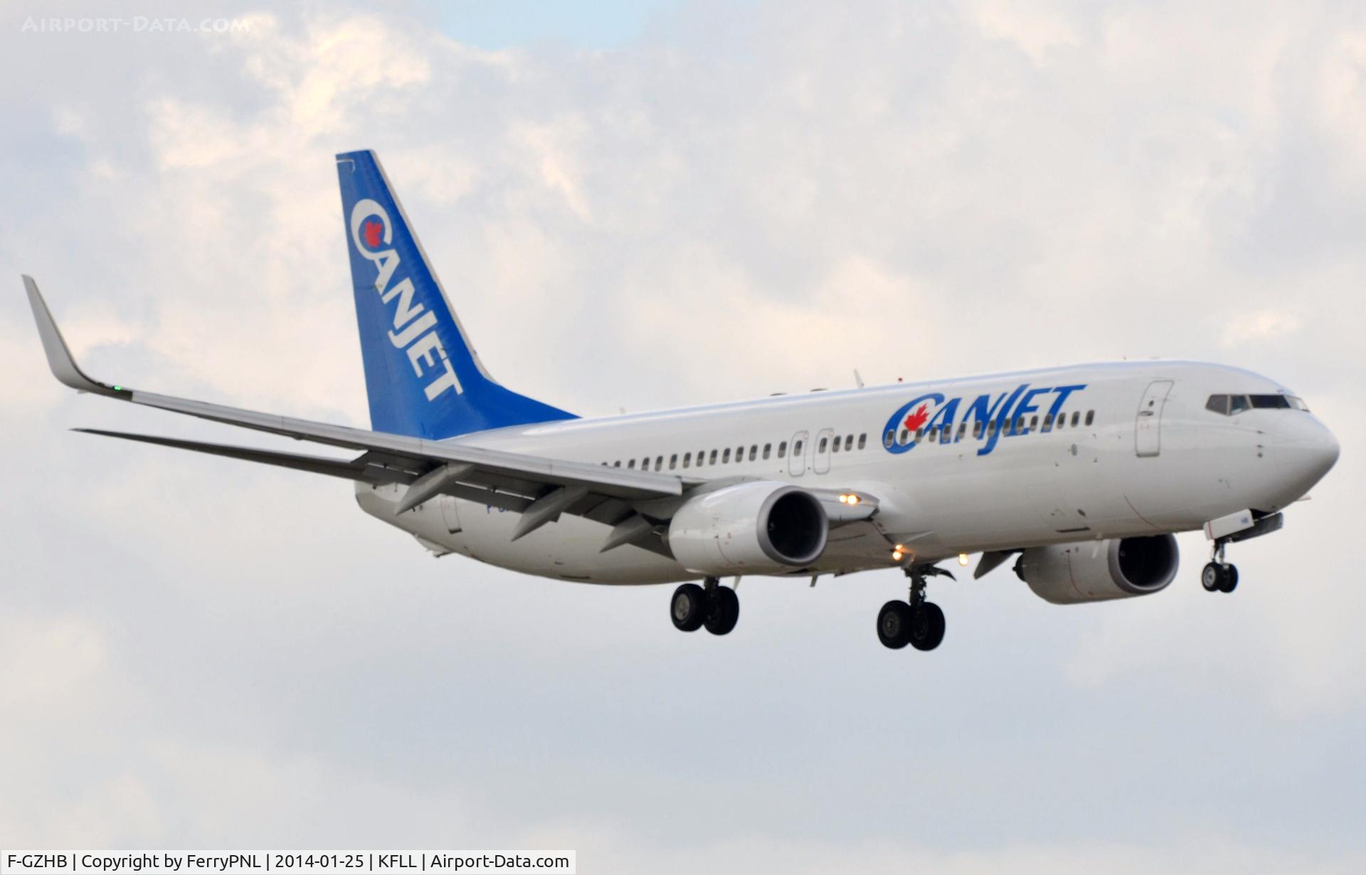 F-GZHB, 2007 Boeing 737-8GJ C/N 34902, Transavia B738 leased to Canjet this winter.
