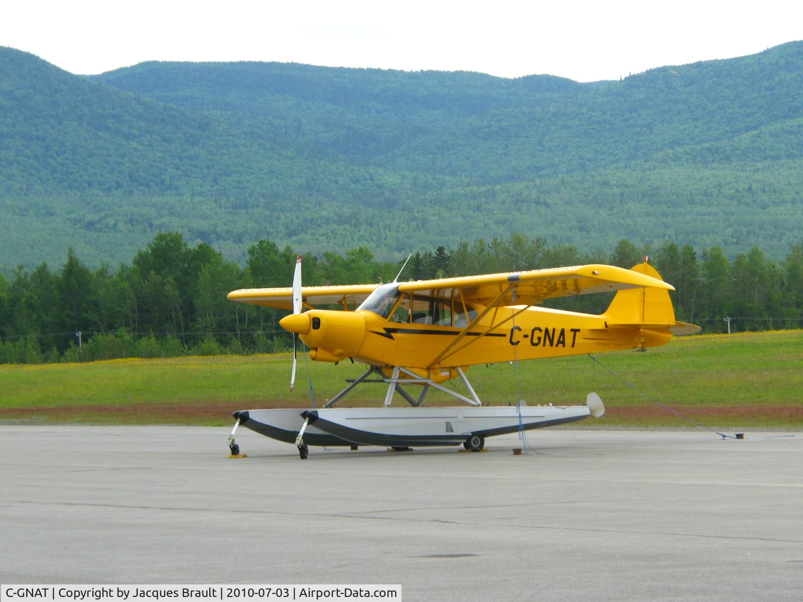 C-GNAT, 1962 Piper PA-18-150 Super Cub C/N 18 7795, Gaspé Airport, Québec, Canada. 3 July 2010