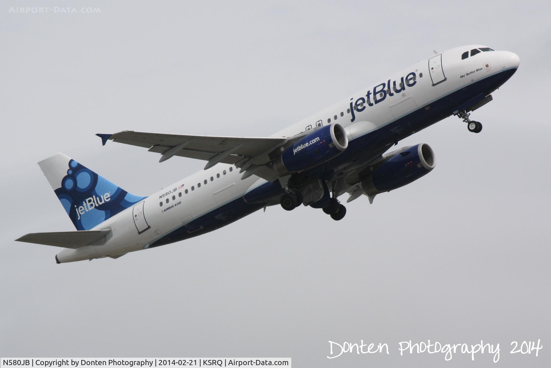 N580JB, 2003 Airbus A320-232 C/N 2136, JetBlue Flight 164 (N580JB) 