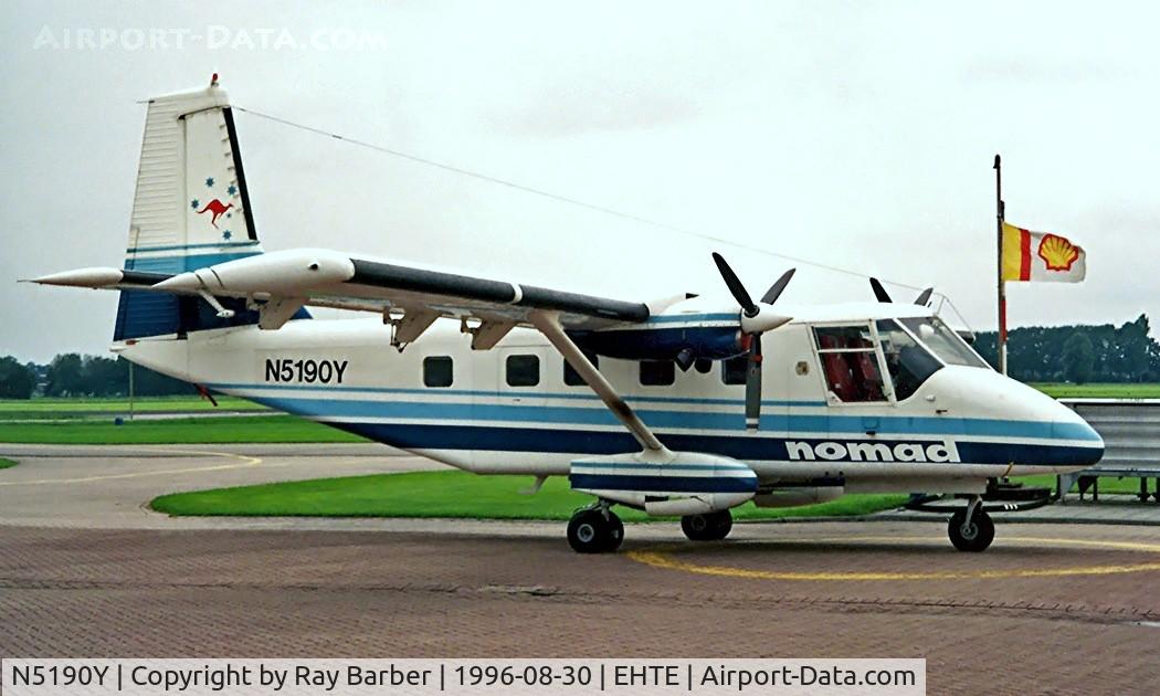 N5190Y, 1976 GAF N22B Nomad C/N N22B-026, GAF N.22B Nomad [26] Teuge~PH 30/08/1996