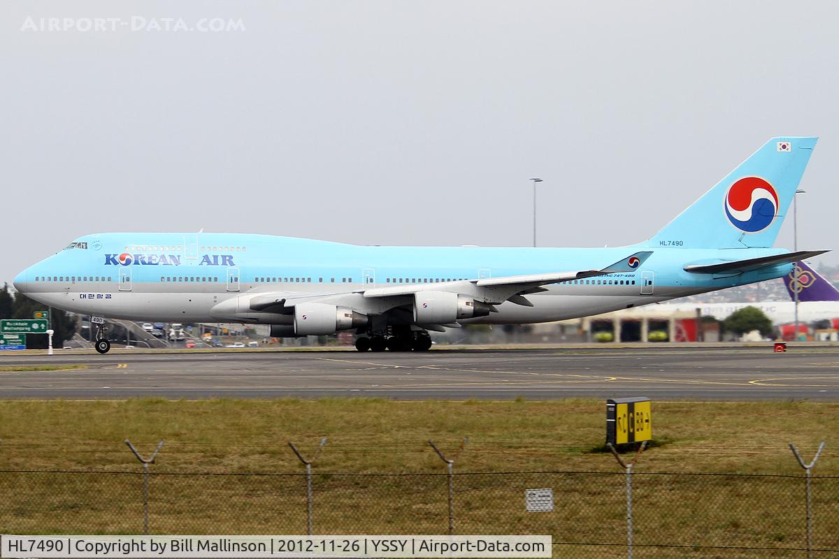HL7490, 1994 Boeing 747-4B5 C/N 27177, in from SEL