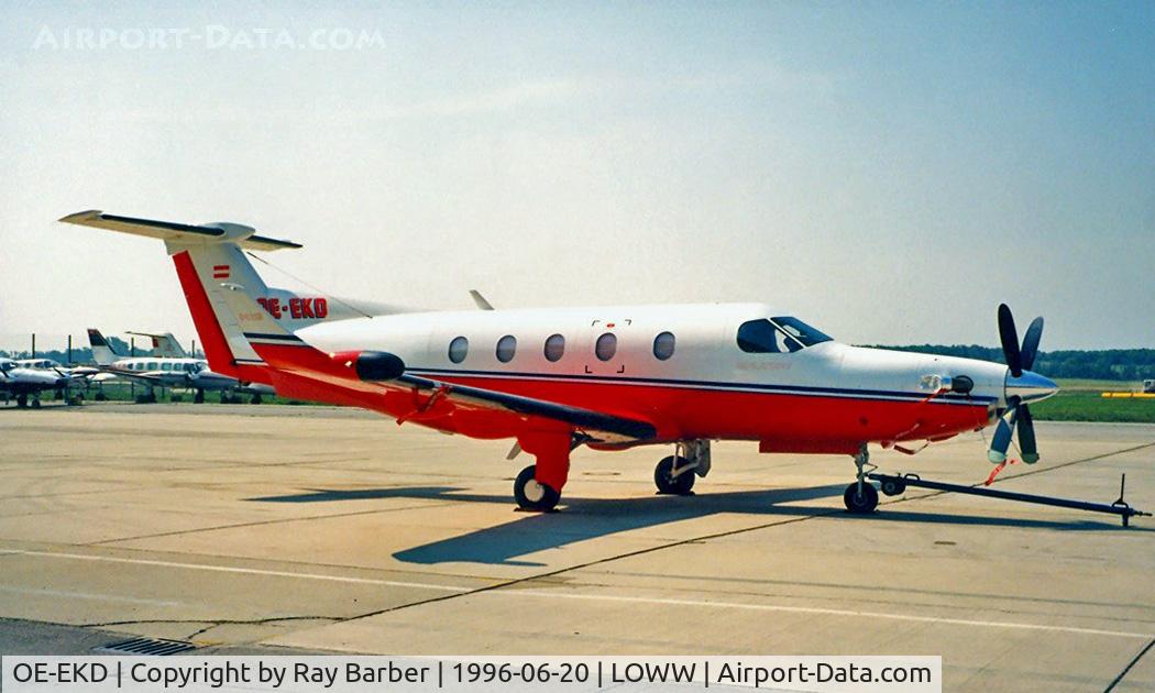 OE-EKD, 1996 Pilatus PC-12/45 C/N 142, Pilatus PC-12 [142] Vienna-Schwechat~OE 20/06/1996