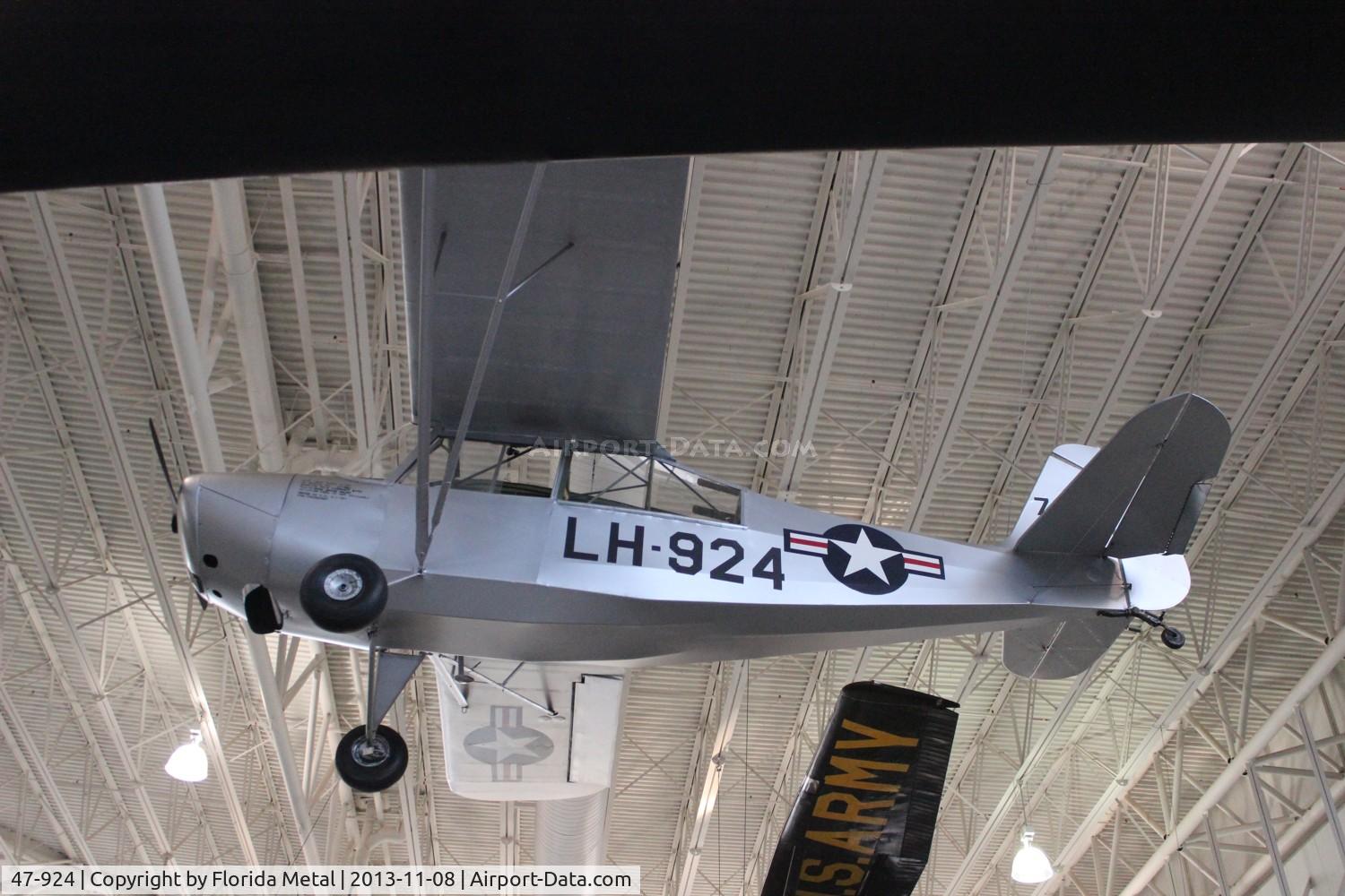 47-924, 1947 Aeronca L-16A (7BCM) C/N 7BCM-138, Aeronca L-16A at Army Aviation Museum Ft. Rucker