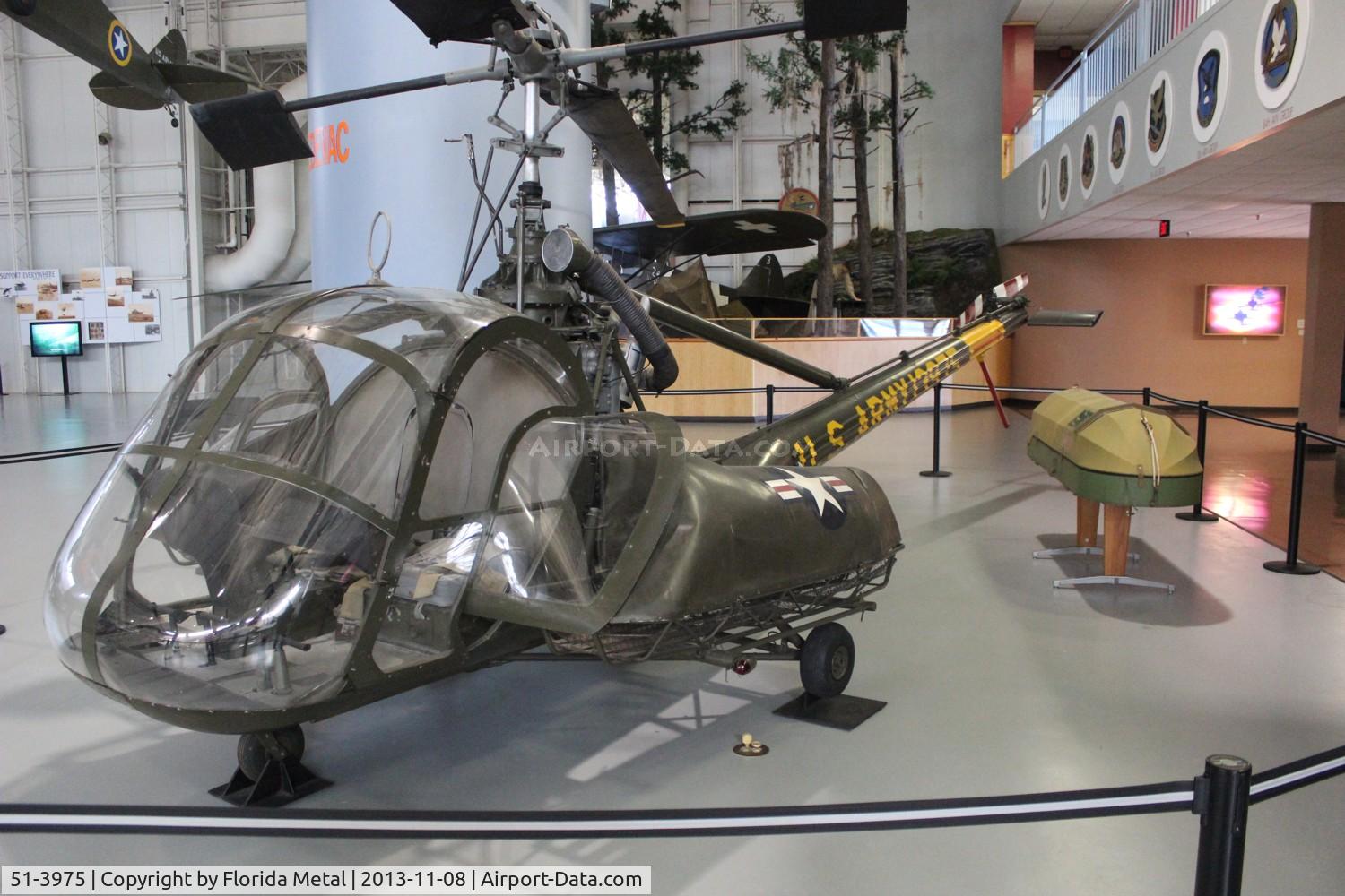 51-3975, 1951 Hiller UH-23B Raven C/N 188, UH-23 Raven at the Army Aviation Museum Ft. Rucker