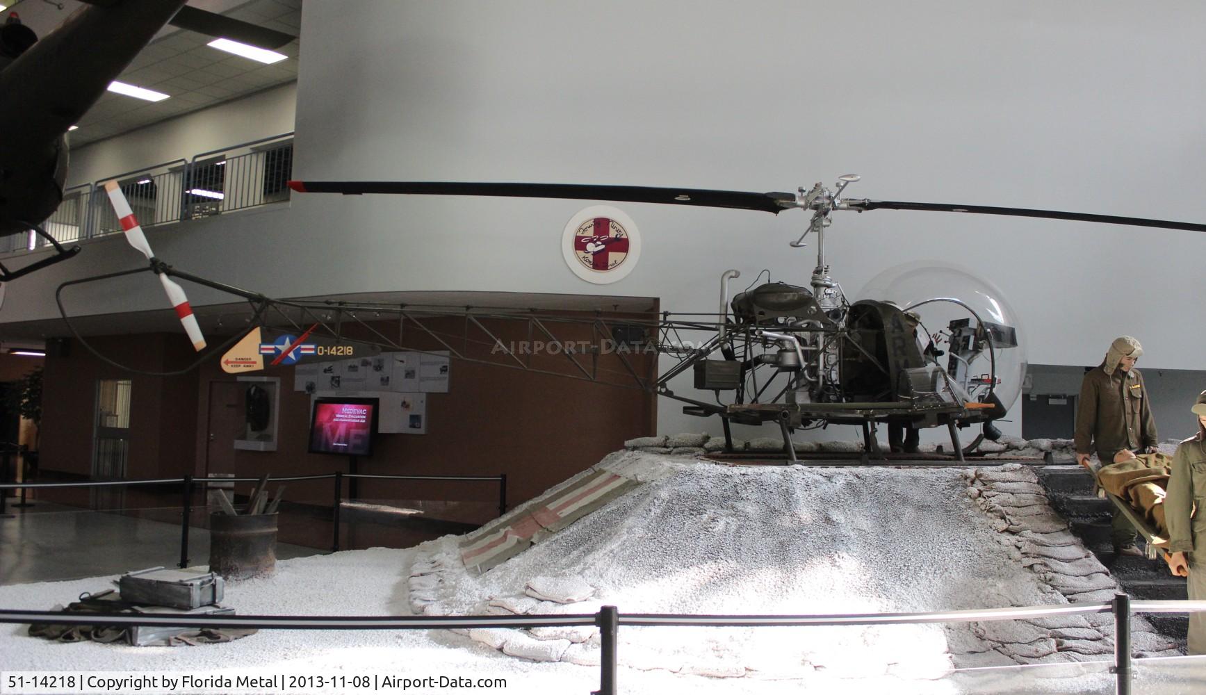 51-14218, Bell OH-13E Sioux C/N 993, OH-13E Sioux at the Army Aviation Museum Ft. Rucker