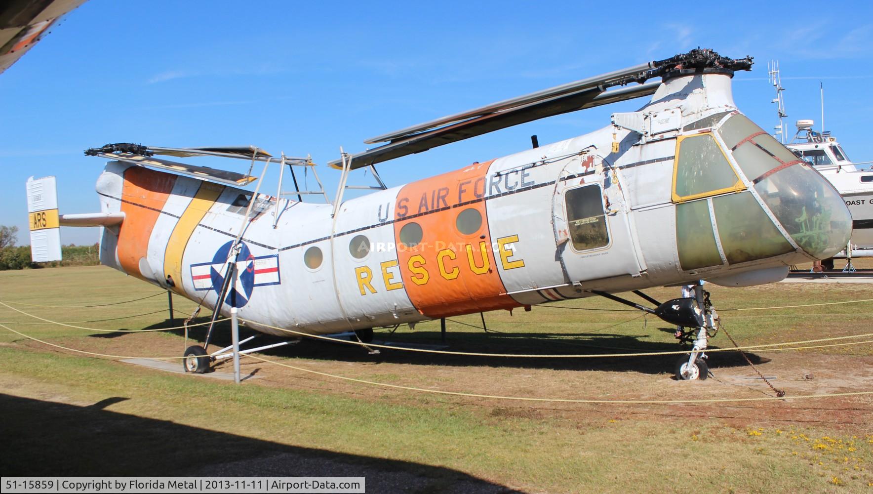 51-15859, 1952 Piasecki CH-21B Workhorse C/N B.6, CH-21B Workhorse at Battleship Alabama Museum