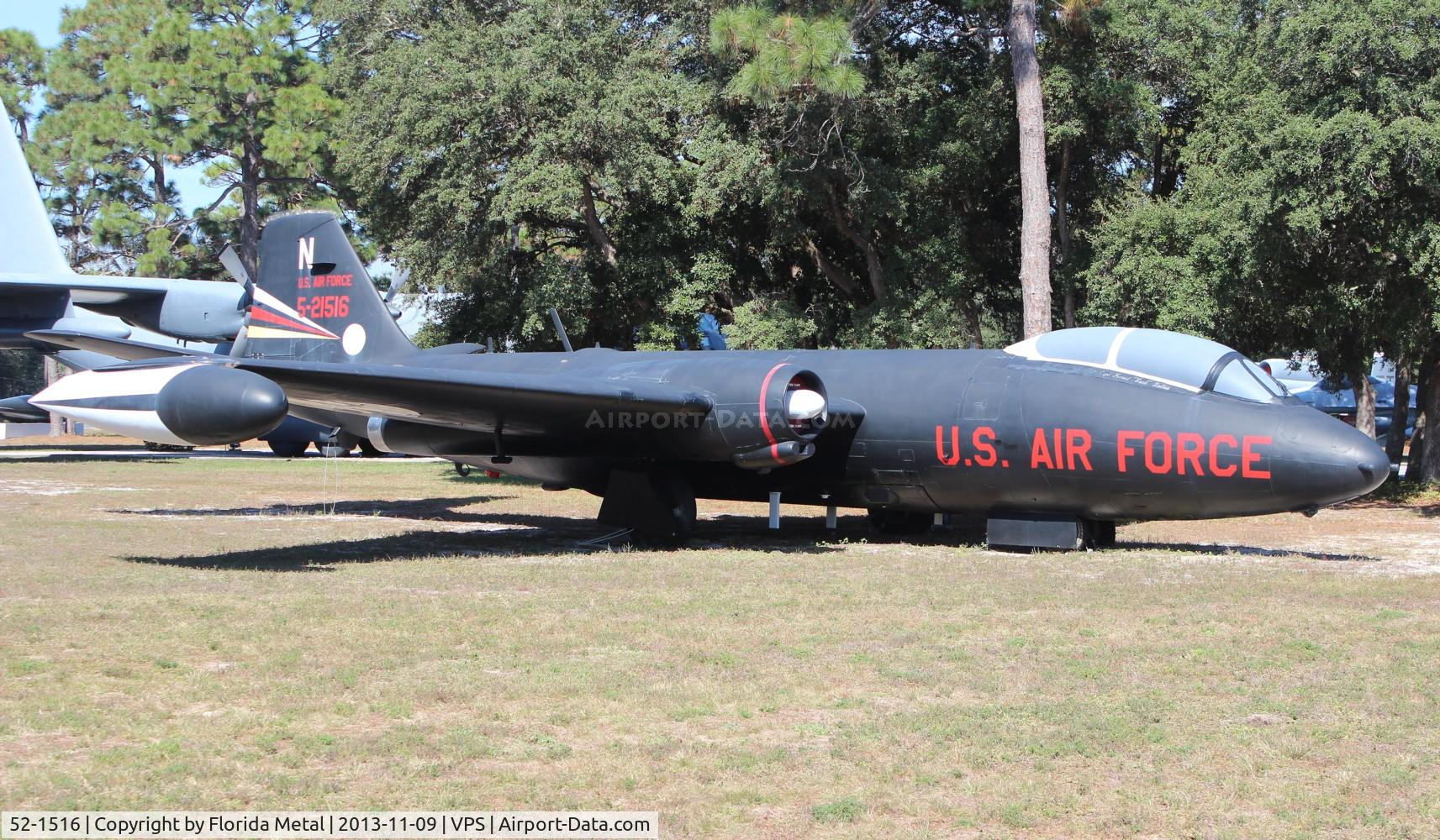 52-1516, 1952 Martin EB-57B Canberra C/N 099, EB-57B Canberra at USAF Armament Museum