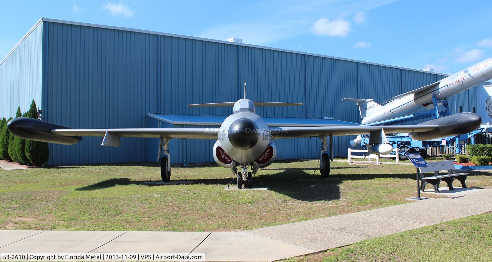 53-2610, 1954 Northrop F-89J Scorpion C/N Not found 53-2610, F-89J Scorpion at USAF Armament Museum
