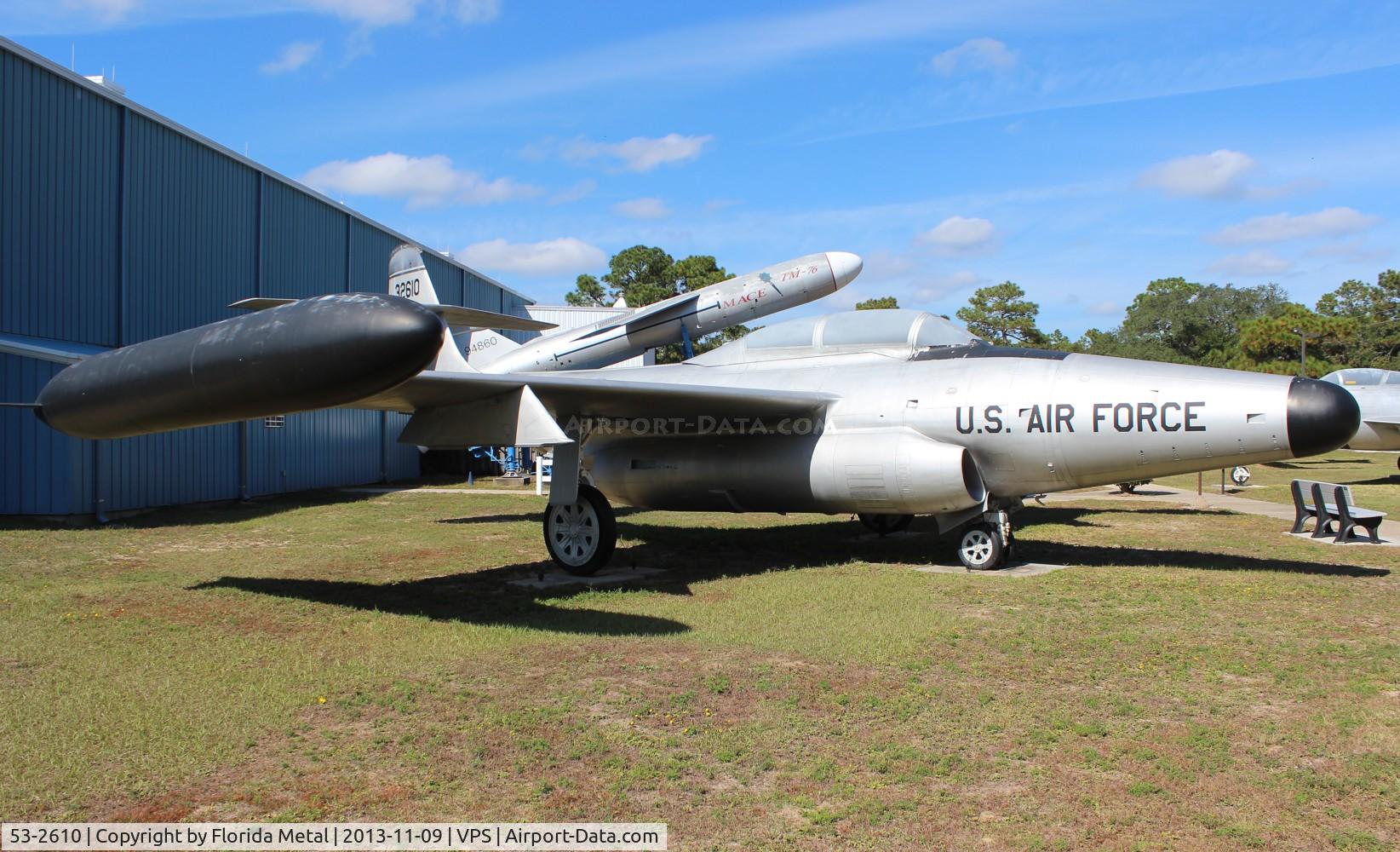 53-2610, 1954 Northrop F-89J Scorpion C/N Not found 53-2610, F-89J Scorpion at USAF Museum