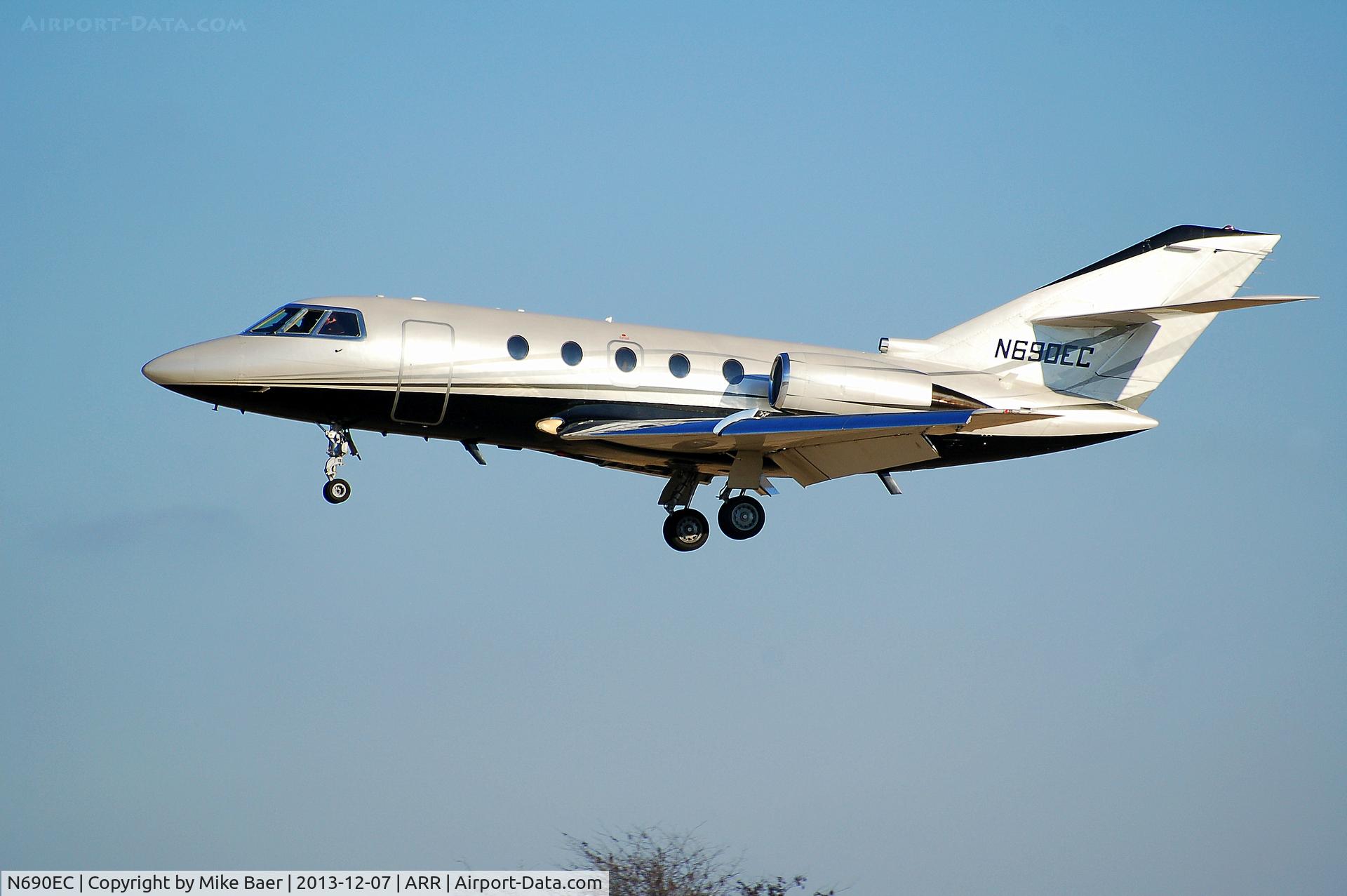 N690EC, 1973 Rockwell 690A Turbo Commander Turbo Commander C/N 11138, N690EC @ ARR