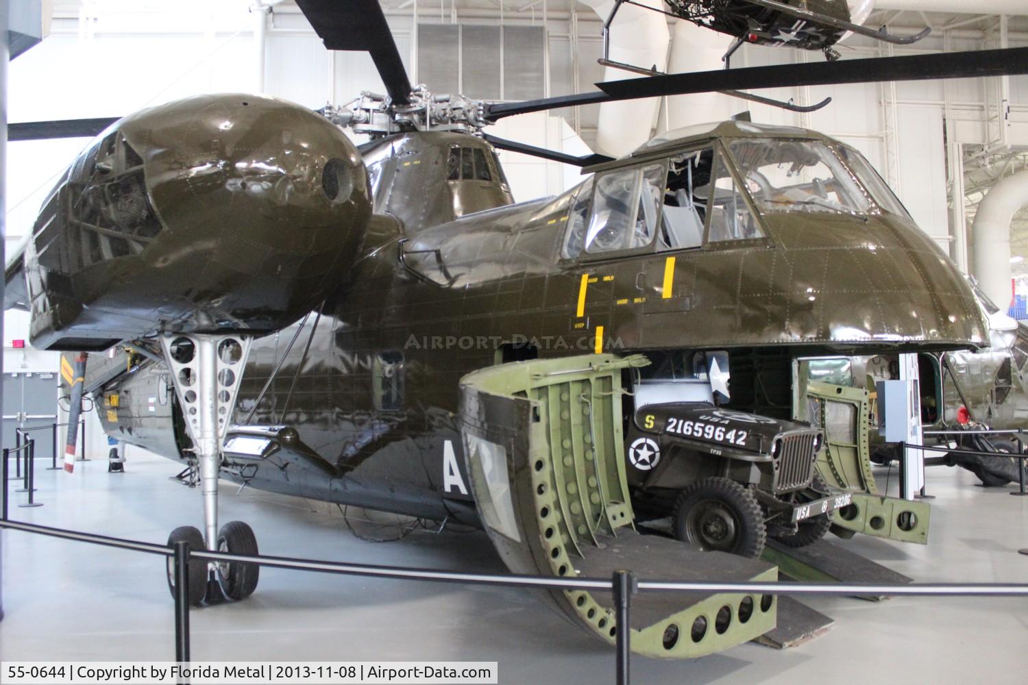 55-0644, 1955 Sikorsky CH-37B Mojave (S-56) C/N 56-031, H-37 Mojave at Army Aviation Museum