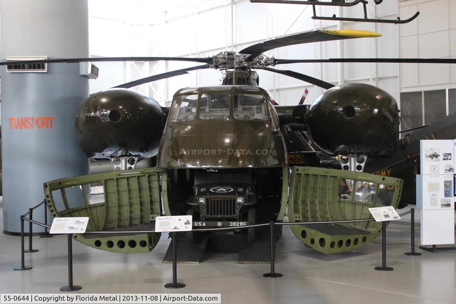 55-0644, 1955 Sikorsky CH-37B Mojave (S-56) C/N 56-031, H-37 Mojave at Army Aviation Museum Ft. Rucker