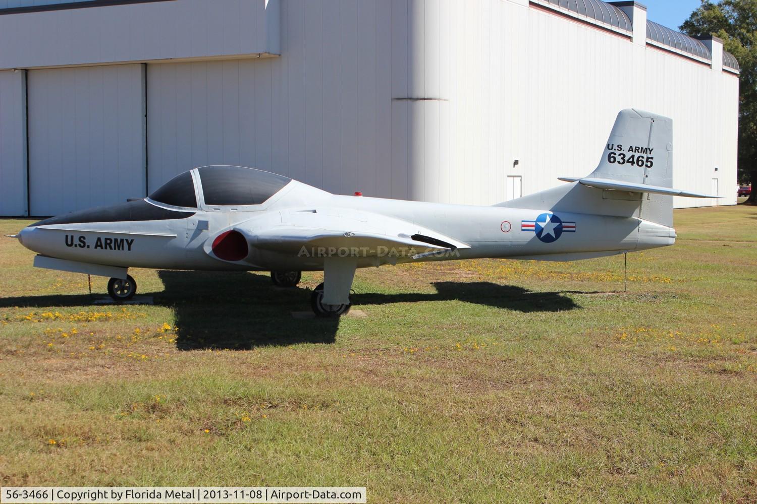 56-3466, 1956 Cessna T-37B-CE Tweety Bird C/N 40038, T-37B Tweety Bird at Ft. Rucker