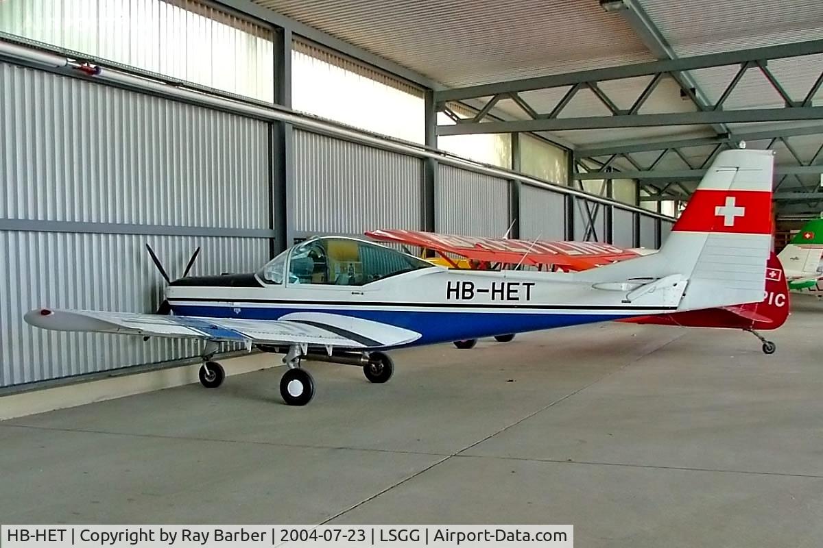 HB-HET, 1974 FFA AS-202/15 Bravo C/N 14, FFA AS.202/15 Bravo [014] Geneva~HB 23/07/2004