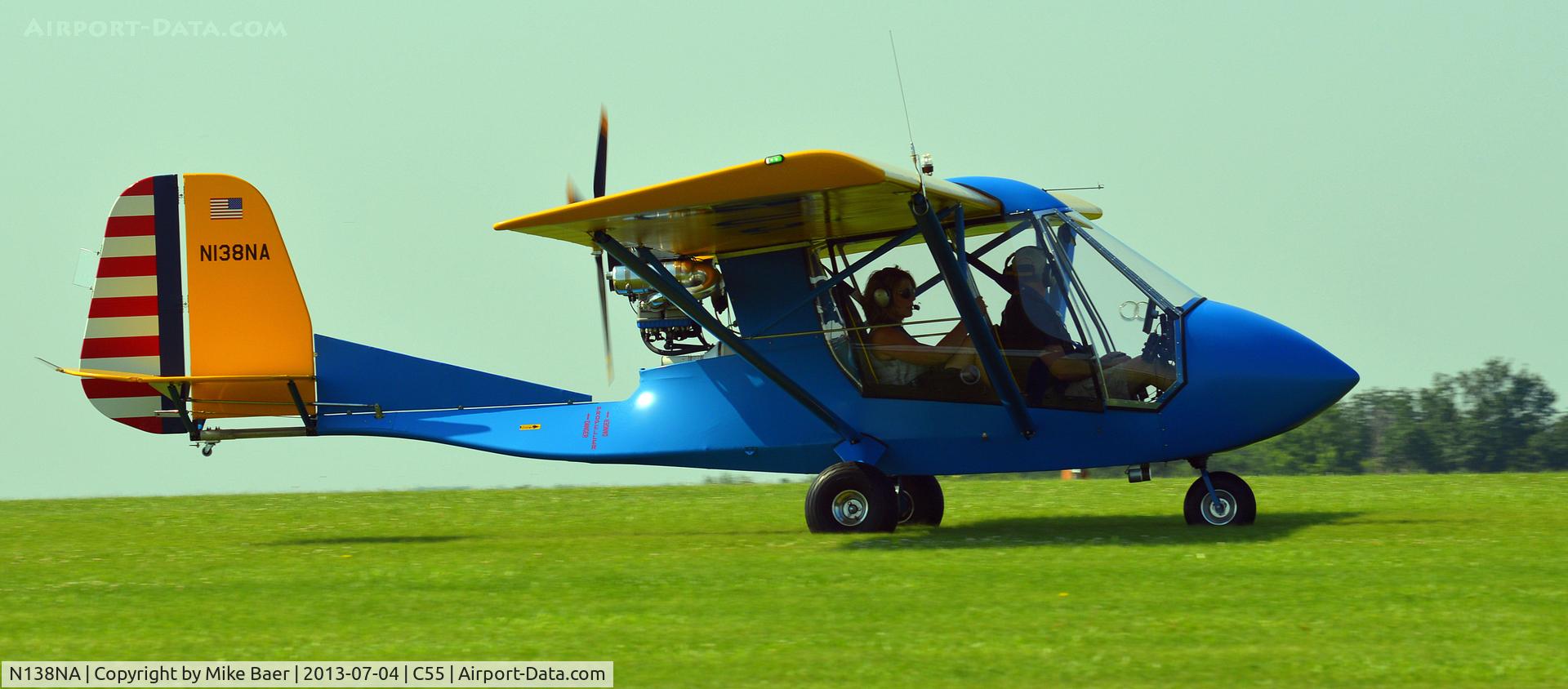 N138NA, 2000 Quad City Challenger II C/N CH2-0698-1760, N138NA @ C55