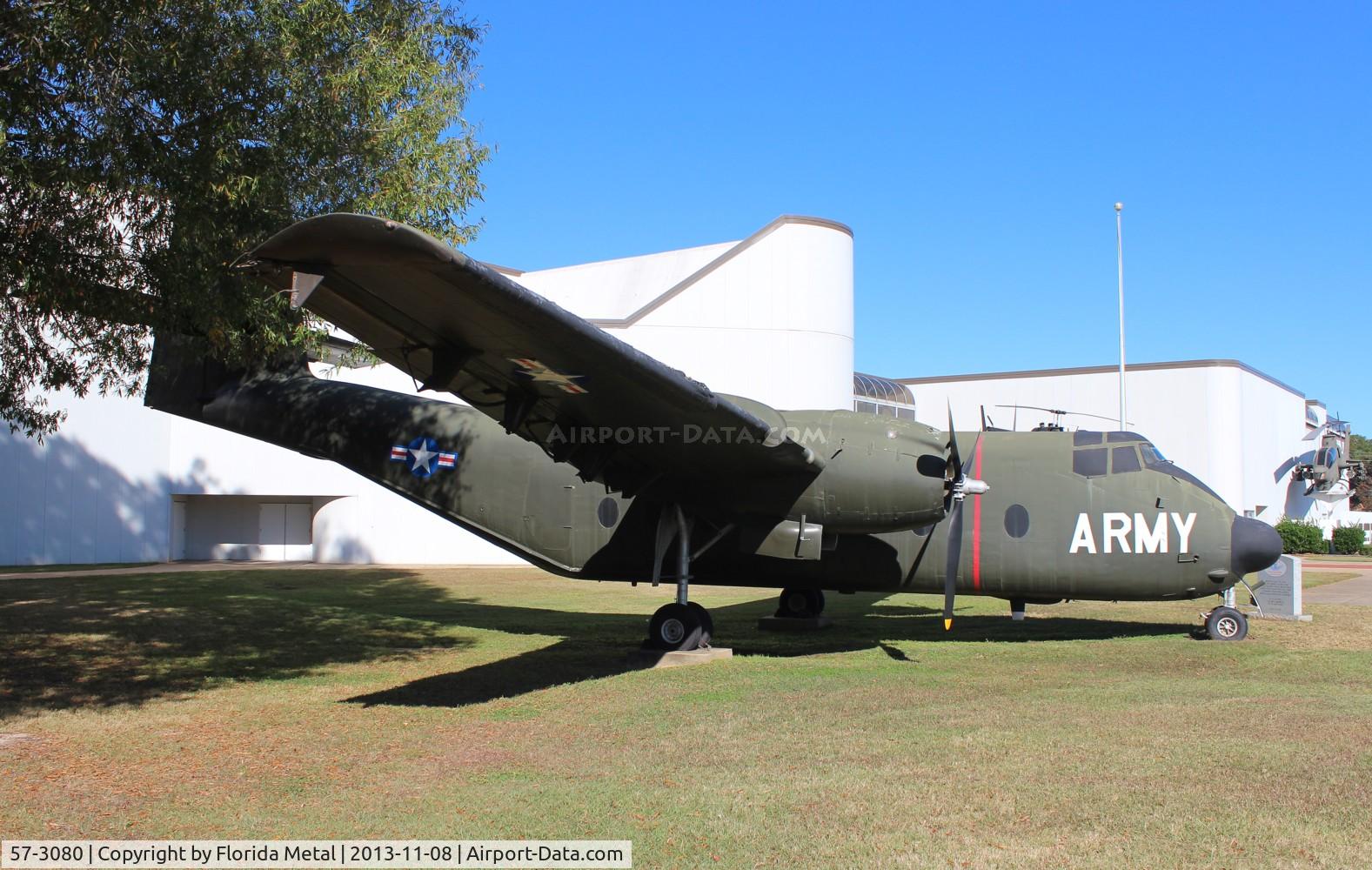 57-3080, 1957 De Havilland Canada YC-7A Caribou (YAC-1) C/N 4, YC-7A Caribou at Ft. Rucker