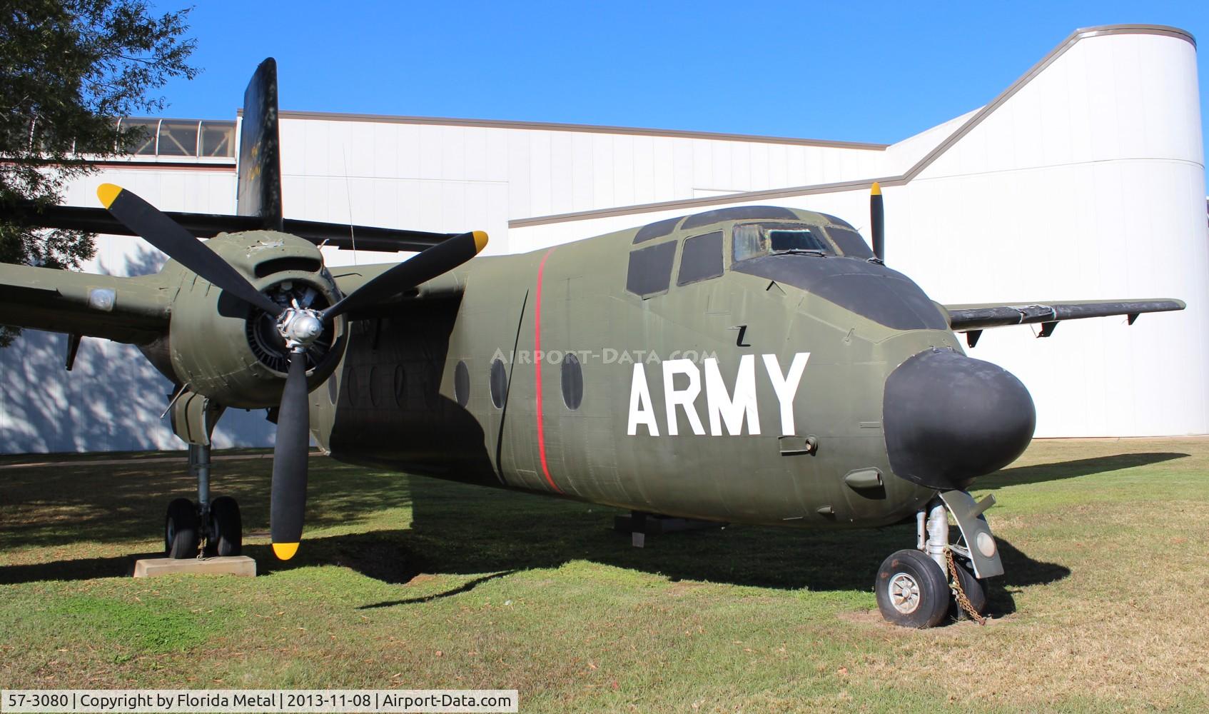 57-3080, 1957 De Havilland Canada YC-7A Caribou (YAC-1) C/N 4, YC-7A Caribou at Ft. Rucker