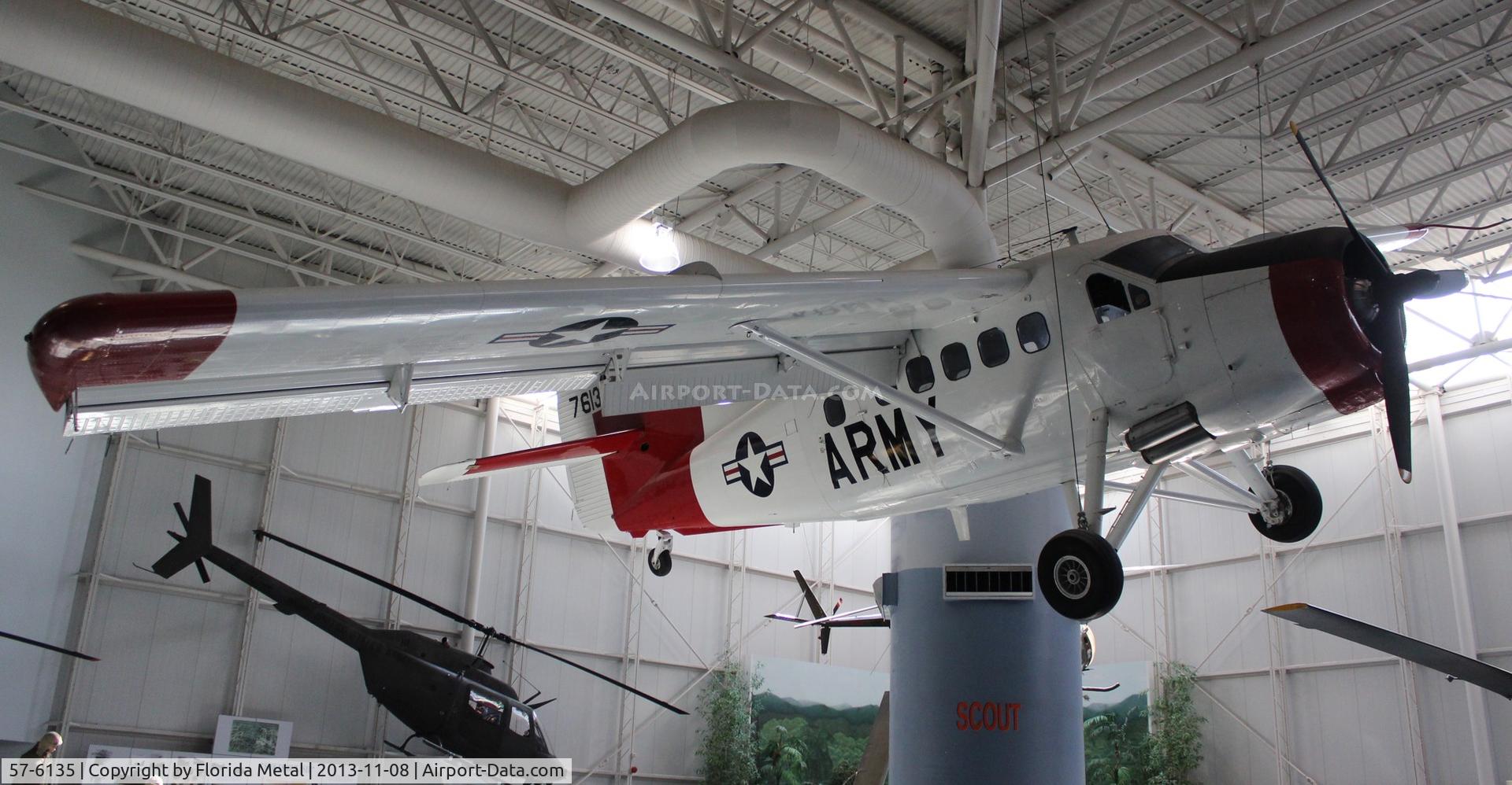 57-6135, 1957 De Havilland Canada U-1A Otter C/N 283, U-1A Otter at Ft. Rucker