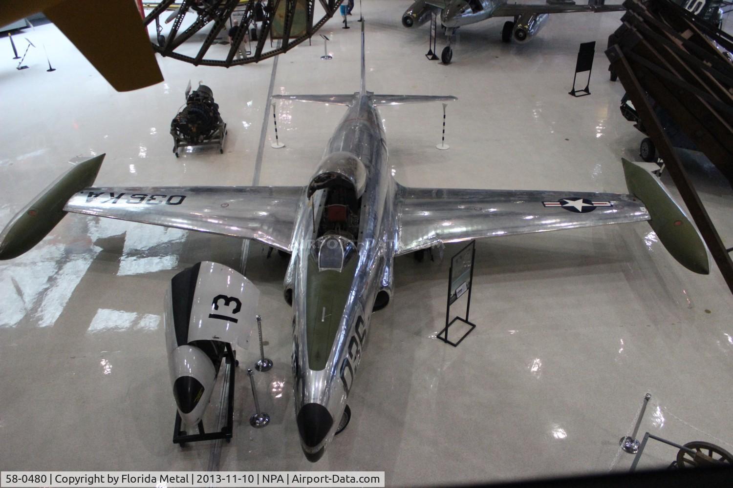 58-0480, 1951 Lockheed T-33B Shooting Star C/N 580-6650, T-33B Shooting Star