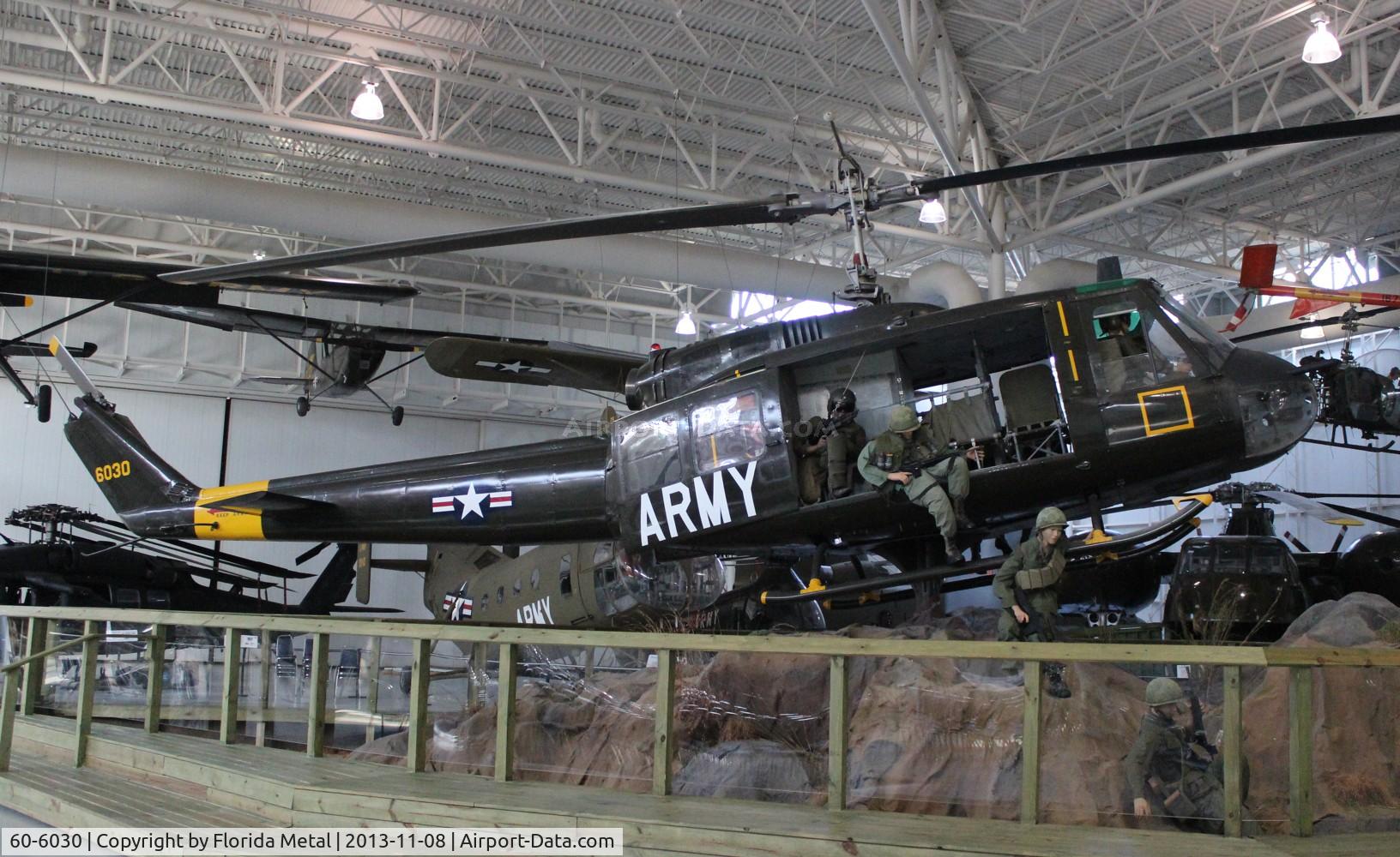 60-6030, 1961 Bell YUH-1D Iroquois C/N 703, YUH-1D at Ft. Rucker