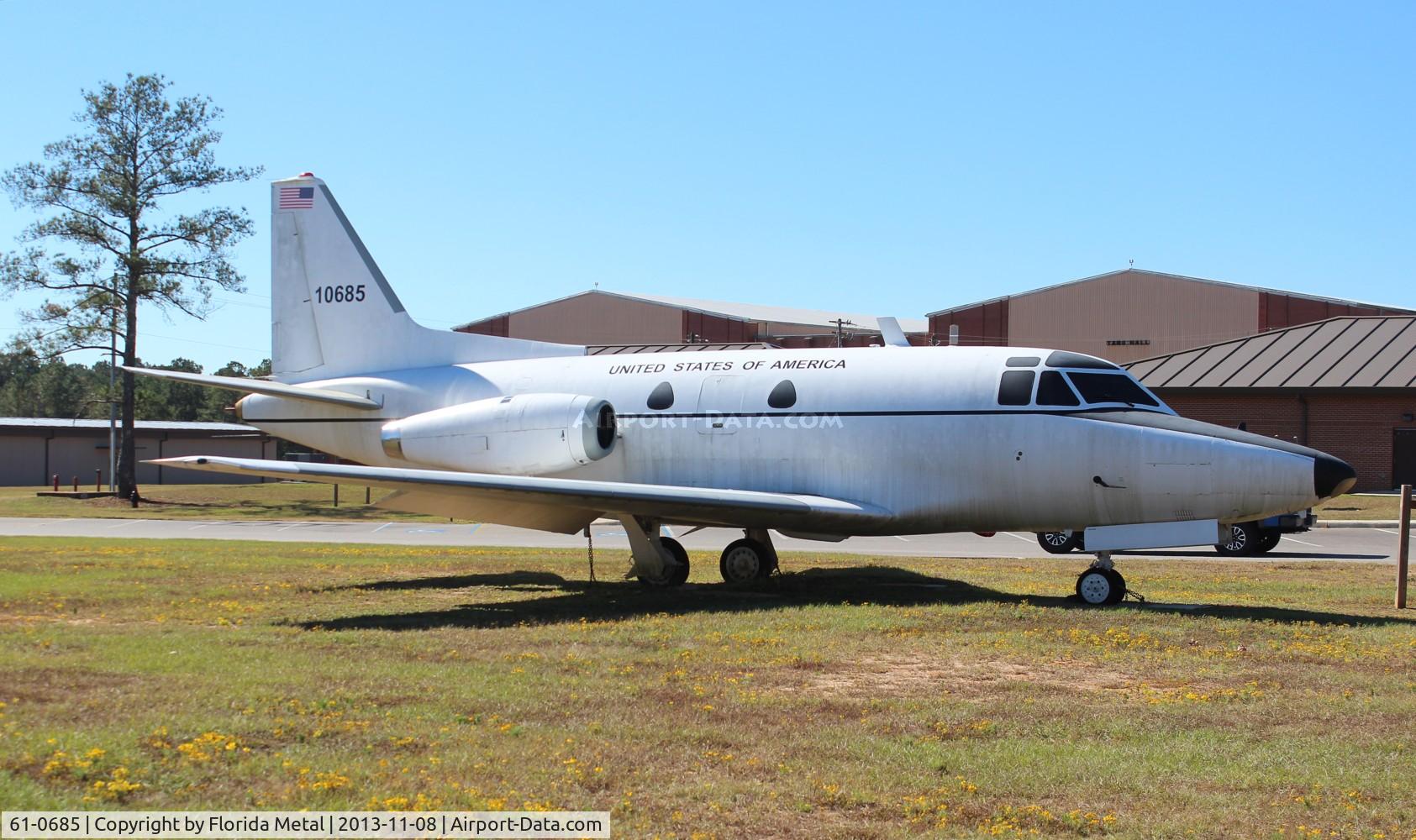 61-0685, 1961 North American CT-39A Sabreliner C/N 265-88, CT-39A at Ft. Rucker