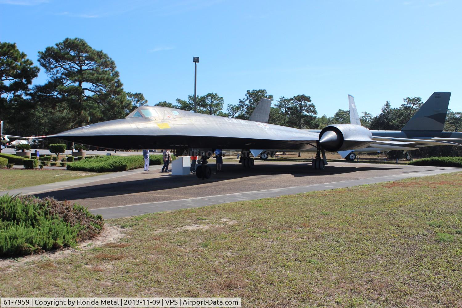 61-7959, 1961 Lockheed SR-71A Blackbird C/N 2010, SR-71A at USAF Armament museum