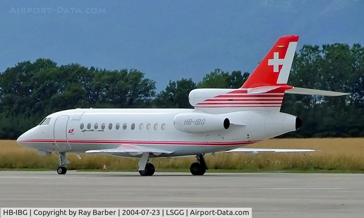 HB-IBG, 1992 Dassault Falcon 900 C/N 115, Dassault Falcon 900B [115] (TAG Aviation SA) Geneva~HB 23/07/2004