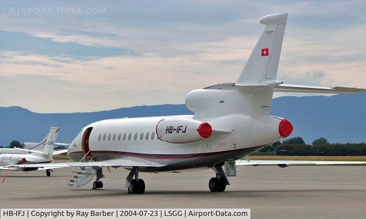 HB-IFJ, Dassault Falcon 900EX C/N 92, Dassault Falcon 900EX [92] Geneva~HB 23/07/2004