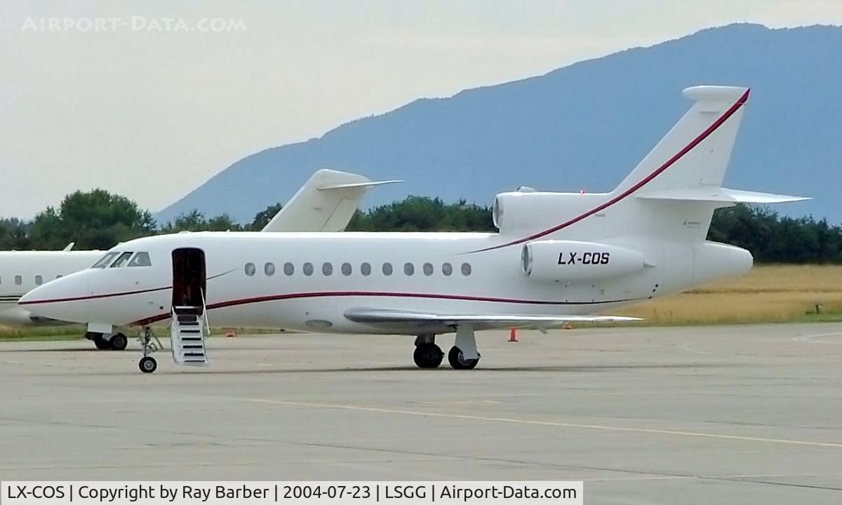 LX-COS, 1997 Dassault Falcon 900B C/N 159, Dassault Falcon 900B [159] Geneva~HB 23/07/2004