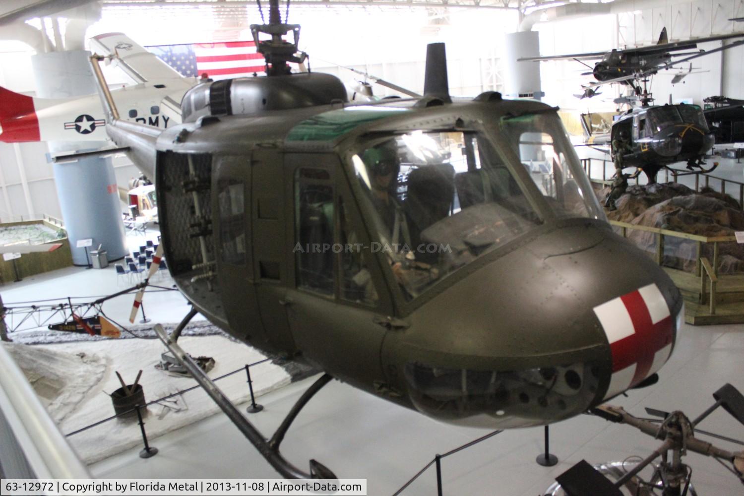 63-12972, 1964 Bell UH-1D Iroquois C/N 4168, UH-1D at Army Aviation Museum