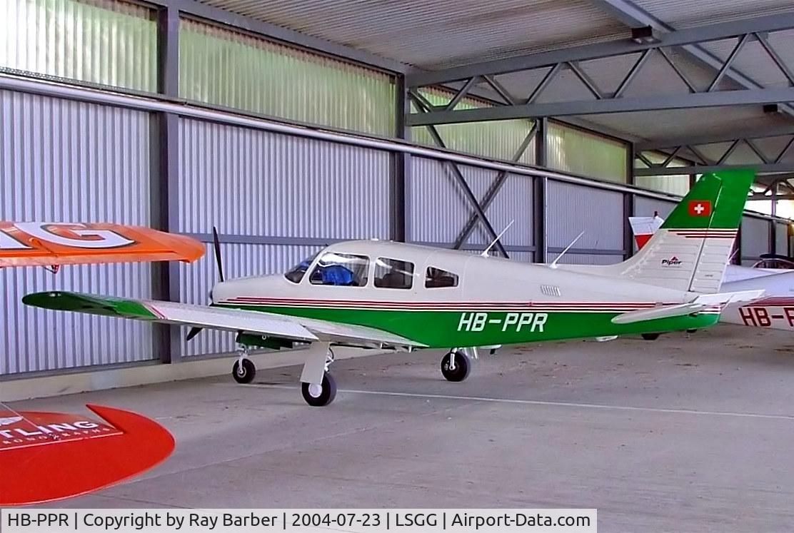 HB-PPR, Piper PA-28R-201 Cherokee Arrow III C/N 2844018, Piper PA-28R-201 Arrow III [2844018] Geneva~HB 23/07/2004