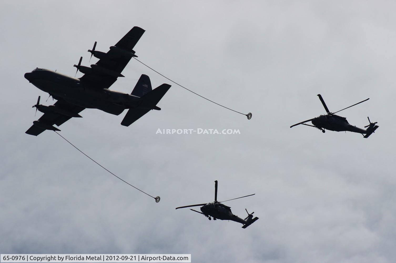 65-0976, 1965 Lockheed HC-130P Hercules C/N 382-4126, HC-130P flying over Cocoa Beach