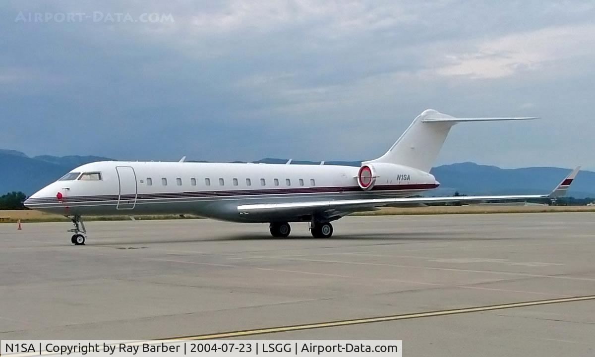 N1SA, 2001 Bombardier BD-700-1A10 Global Express C/N 9100, Bombardier BD-700-1A10 Global Express [9100] Geneva~HB 23/07/2004