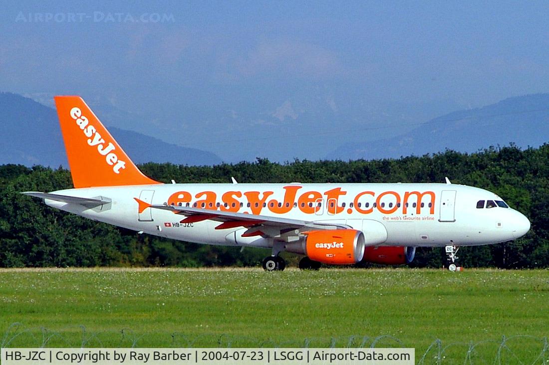 HB-JZC, 2003 Airbus A319-111 C/N 2050, Airbus A319-111 [2050] (EasyJet Switzerland) Geneva~HB 23/07/2004