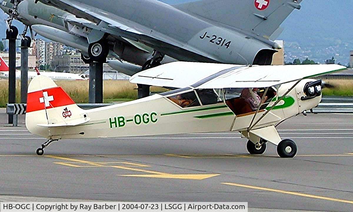 HB-OGC, 1944 Piper L-4H Grasshopper (J3C-65D) C/N 11486, Piper L-4H Grasshopper [11486] Geneva~HB 23/07/2004