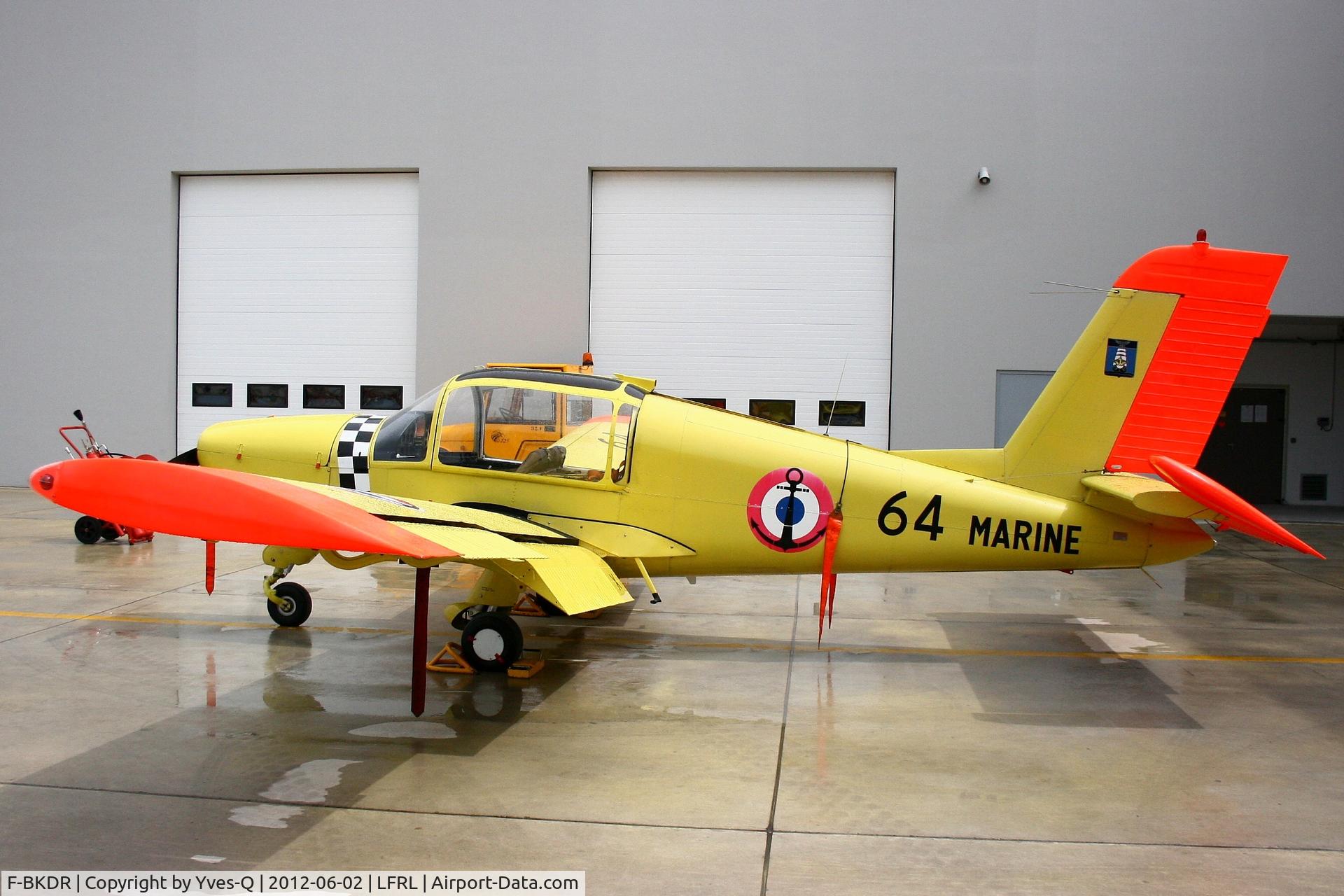 F-BKDR, Morane-Saulnier MS-880B Rallye Club C/N 64, Morane-Saulnier MS-880B Rallye Club, Lanvéoc-Poulmic Naval Air Base (LFRL) open day 2012