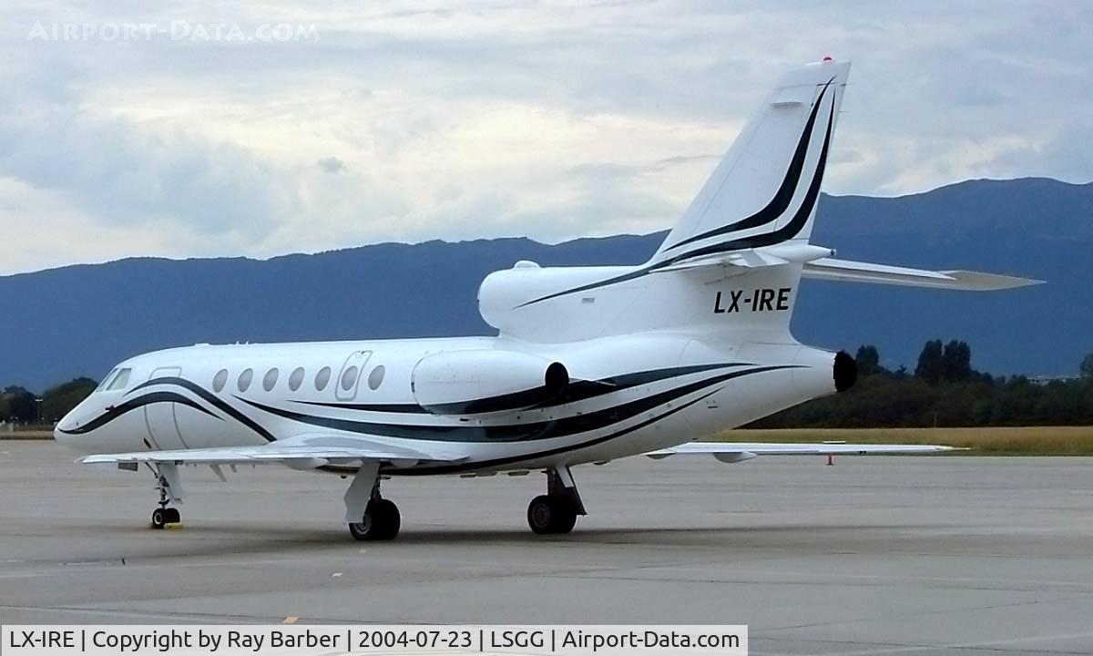 LX-IRE, Dassault Falcon 50EX C/N 324, Dassault Falcon 50EX [324] (Global Jet Luxembourg) Geneva~HB 23/07/2004