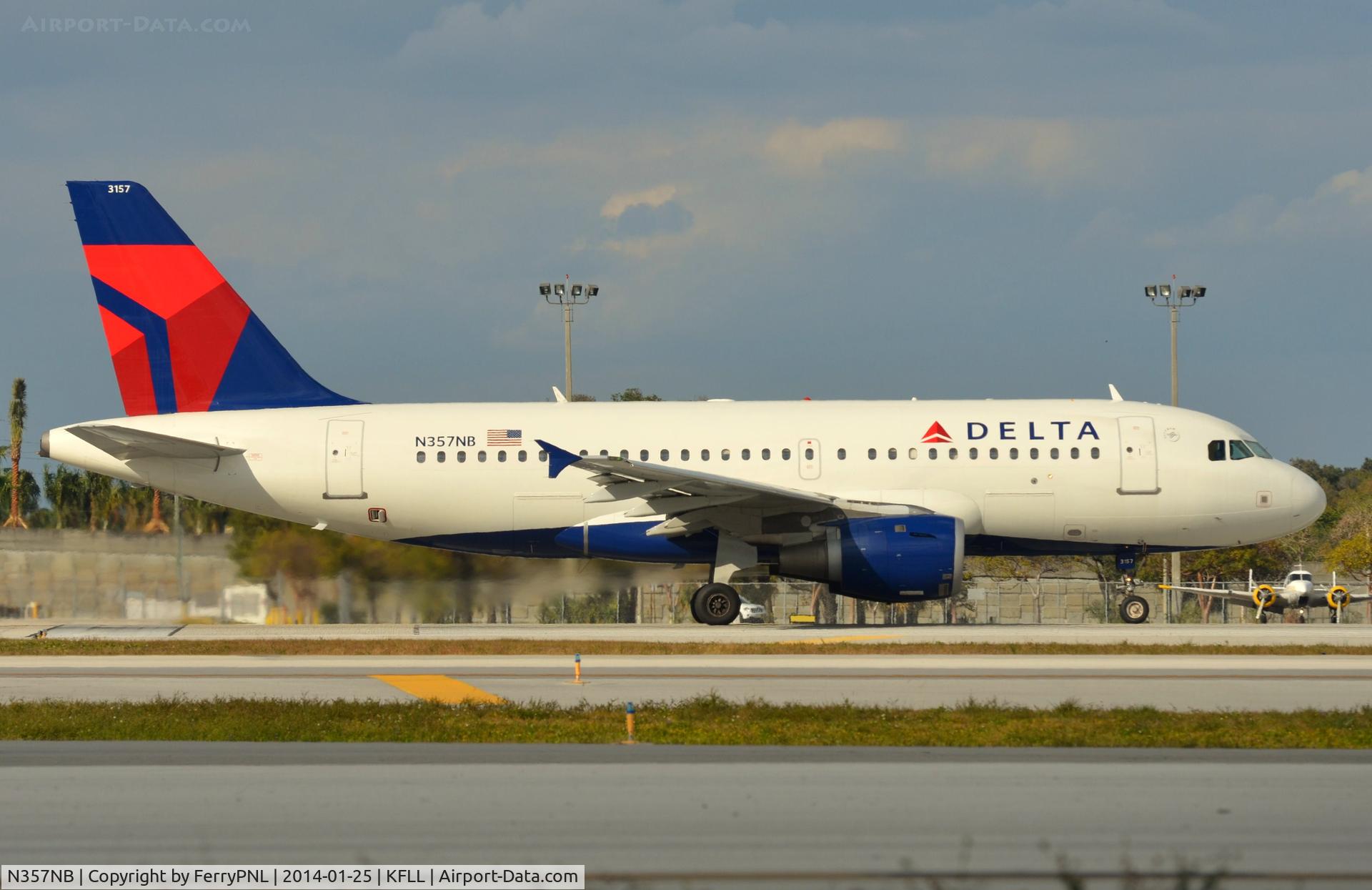 N357NB, 2002 Airbus A319-114 C/N 1875, Ex NW A319 now flying for Delta