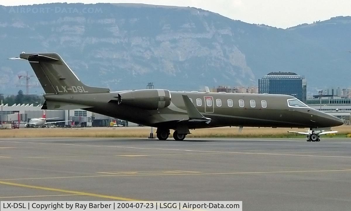 LX-DSL, 2001 Learjet 45 C/N 45-158, Learjet 45 [45-158] Geneva~HB 23/07/2004