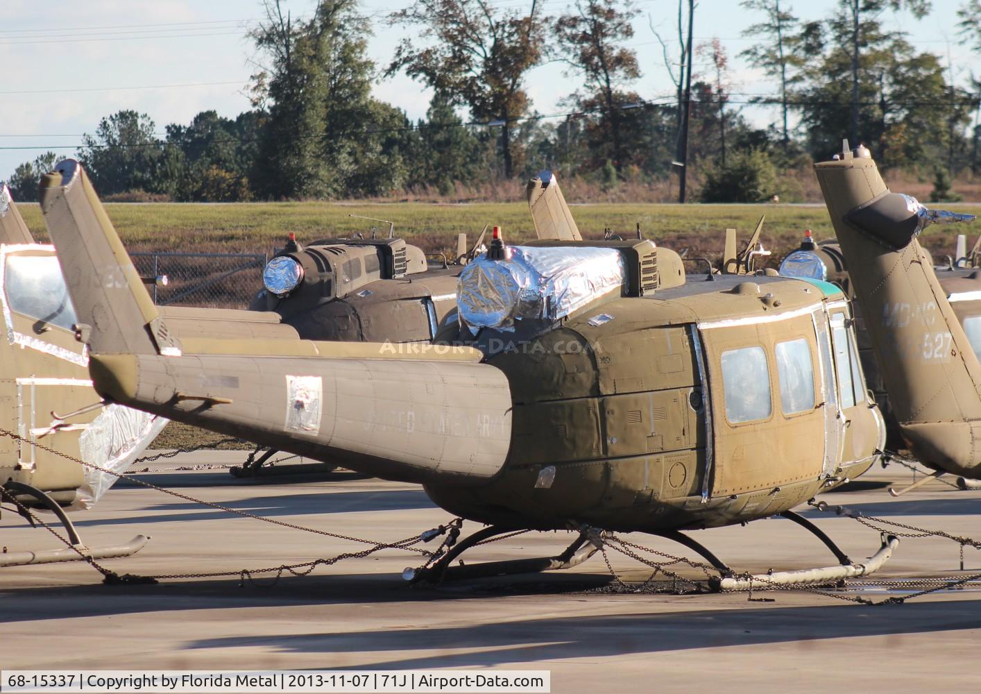 68-15337, 1968 Bell UH-1H-BF Iroquois C/N 10267, UH-1H in storage