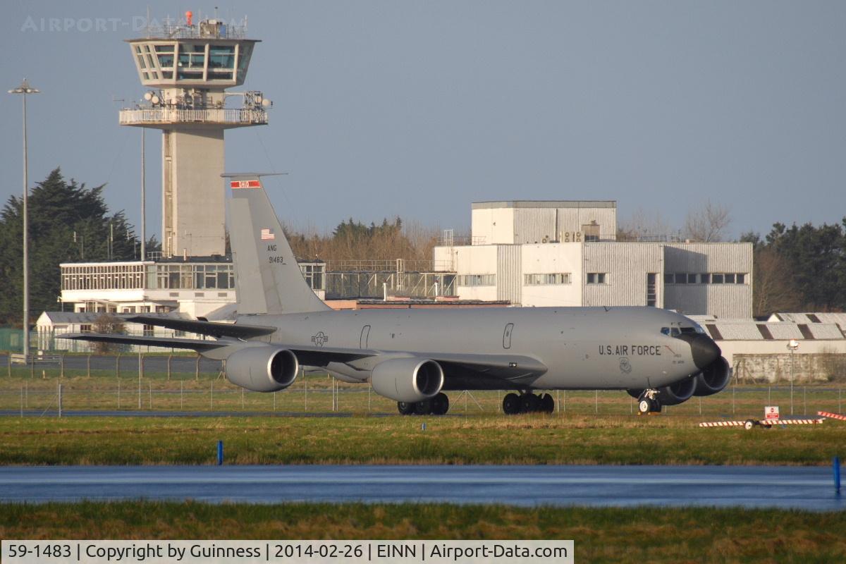 59-1483, 1959 Boeing KC-135E Stratotanker C/N 17971, operated by Ohio ANG